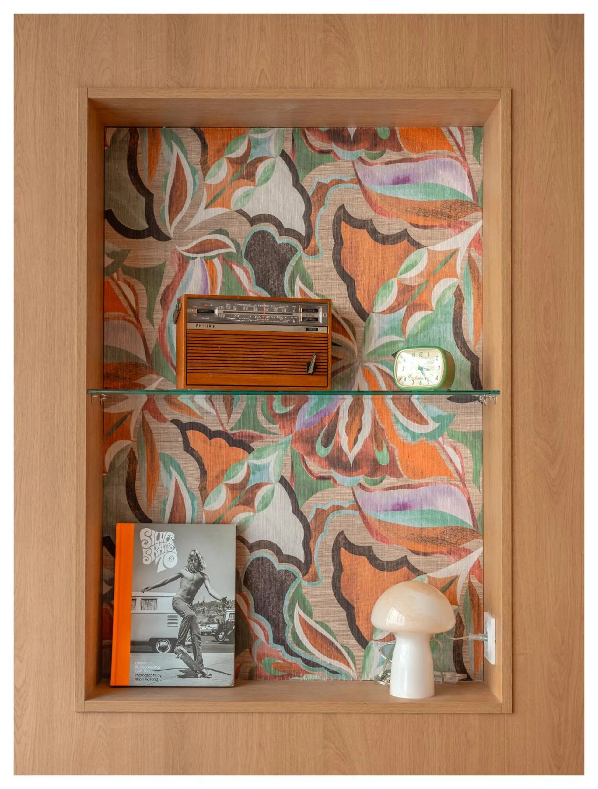 Decorative detail in Nice Pam Hotel