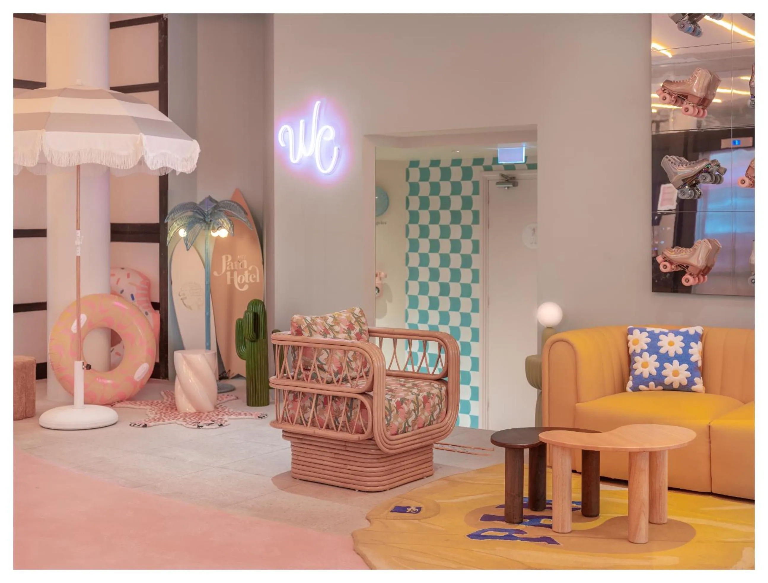 Lobby or reception in Nice Pam Hotel