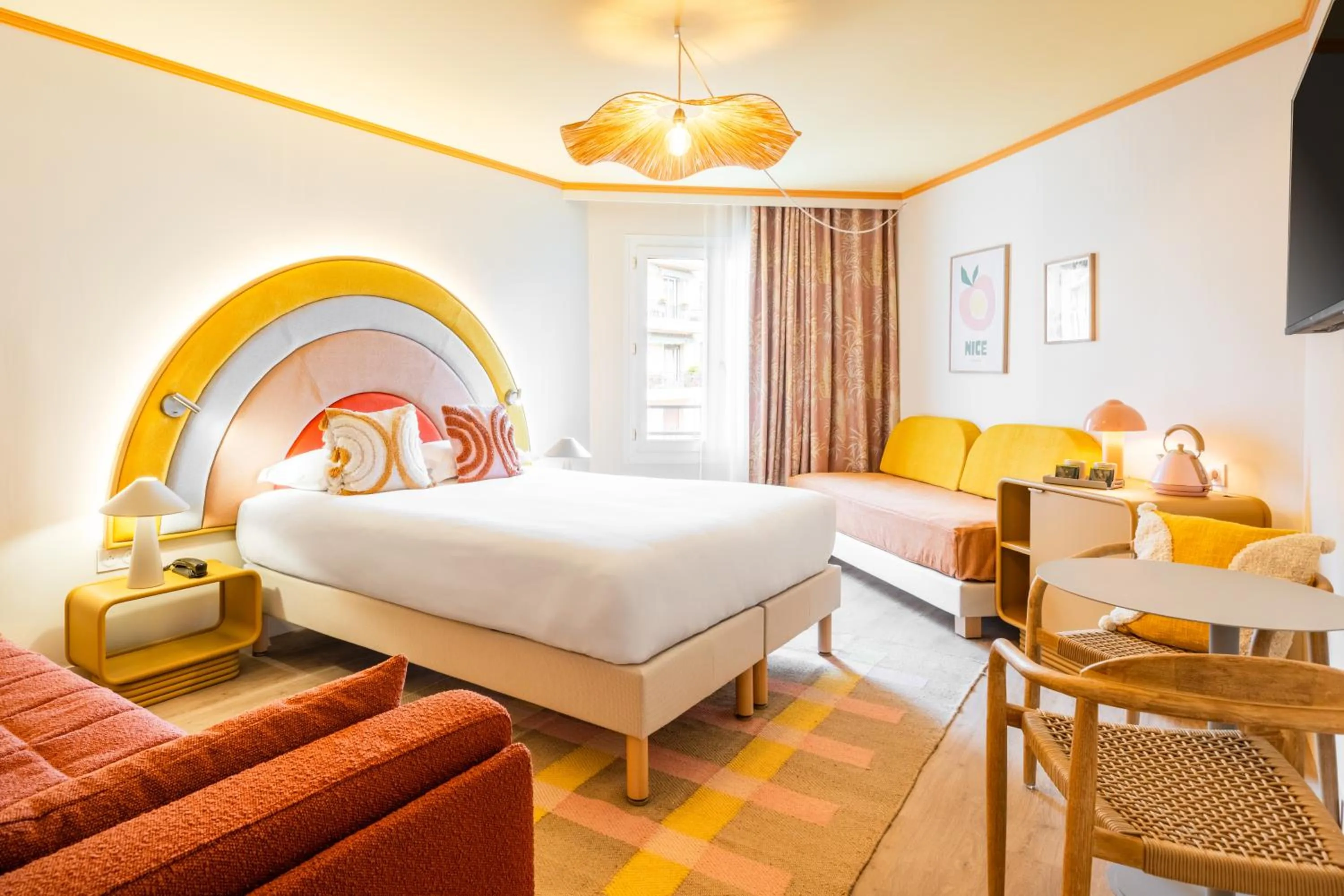 Bedroom, Bed in Nice Pam Hotel