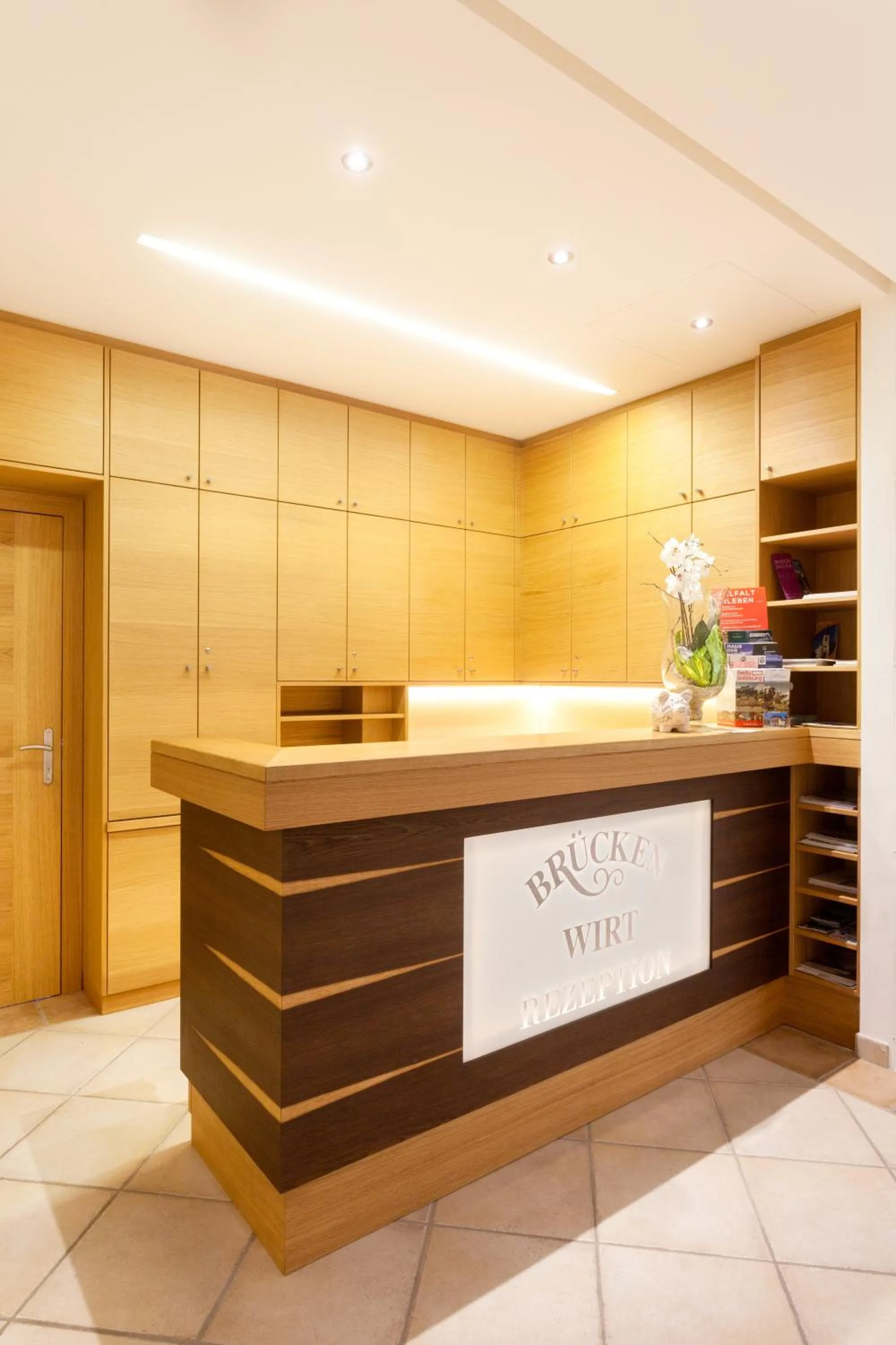 Lobby or reception in Brückenwirt