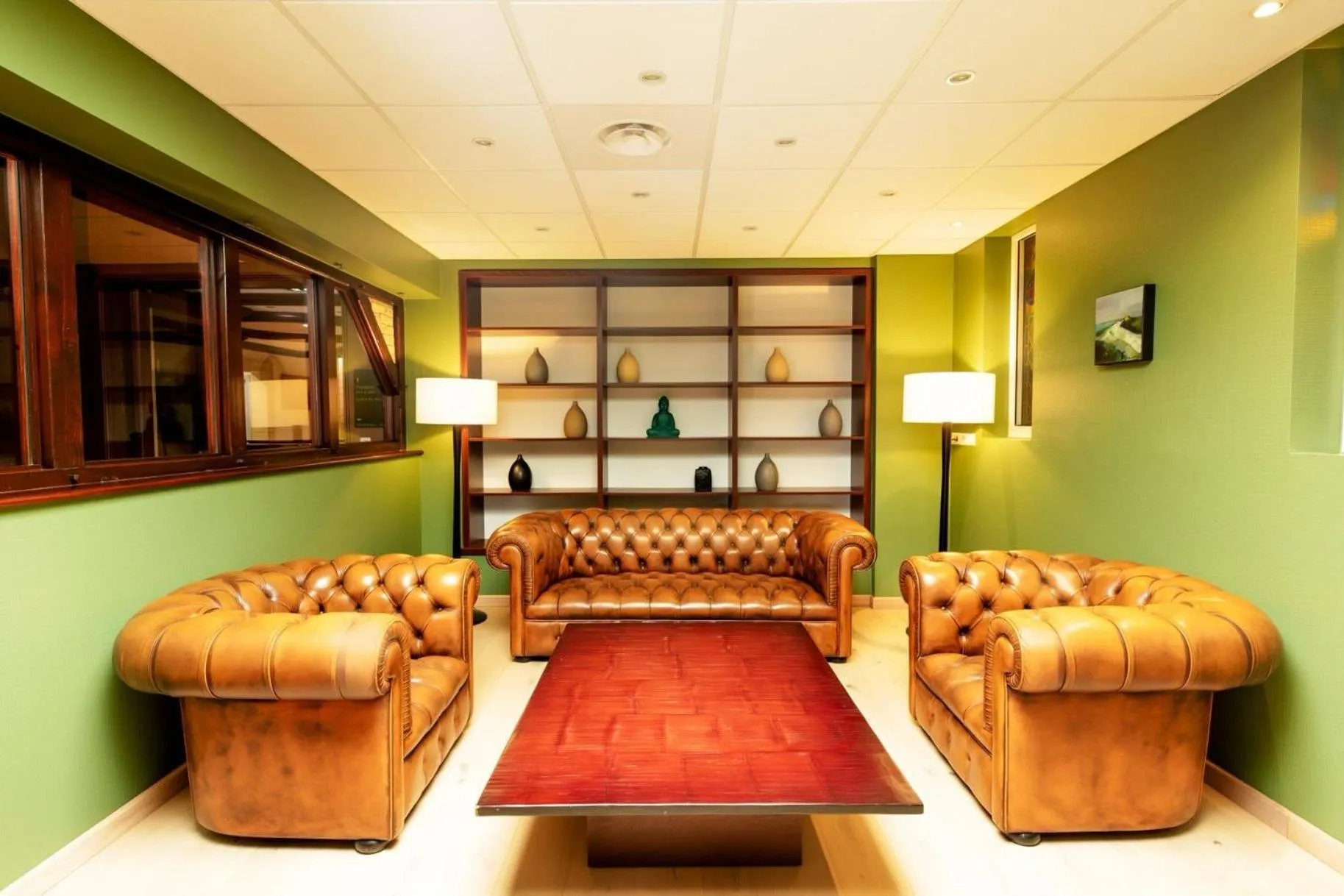 Living room in La Clairière bio & spahotel