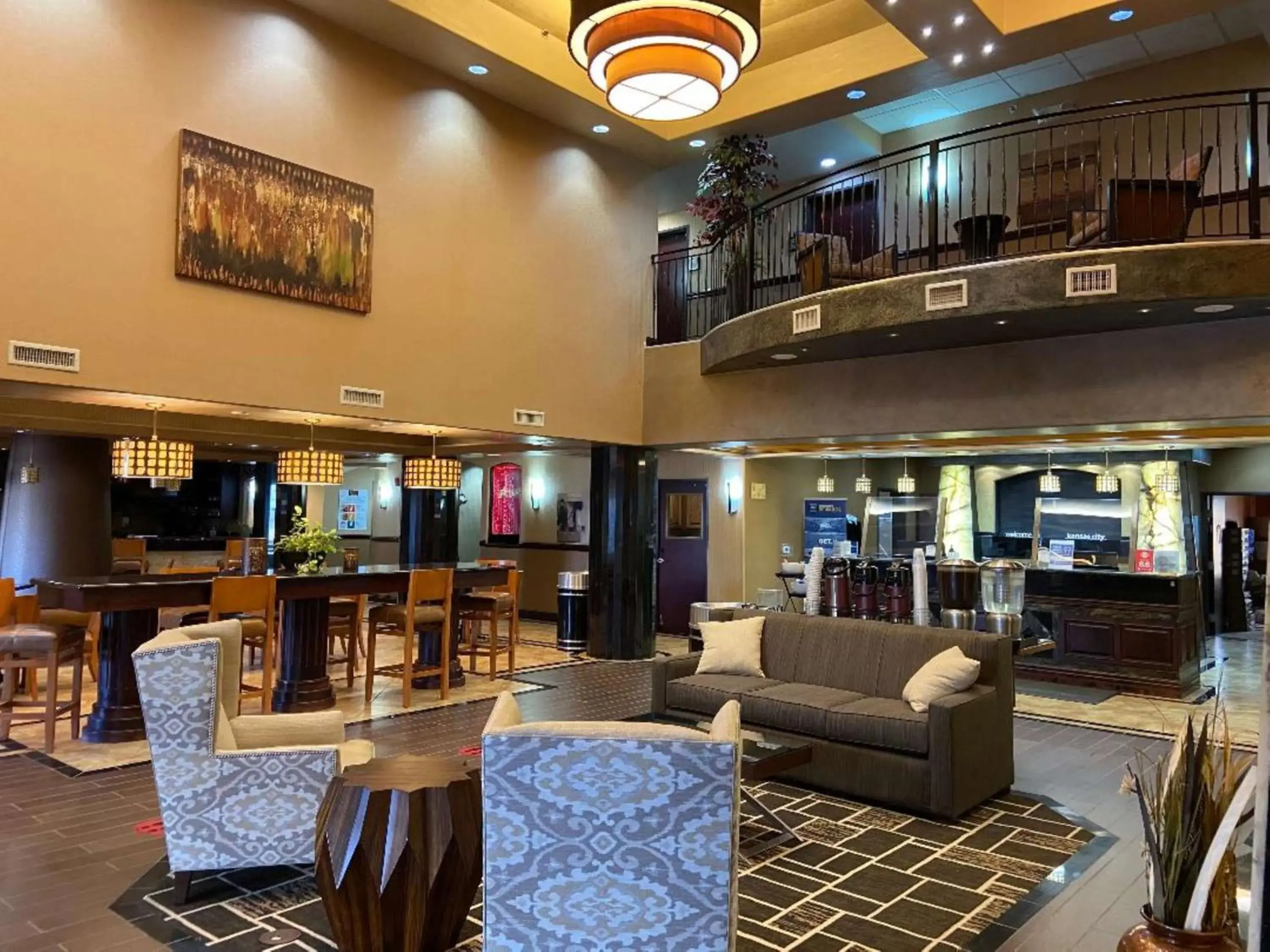 Lobby or reception in Best Western Plus KC Speedway Inn & Suites Lobby or reception in Best Western Plus KC Speedway Inn & Suites