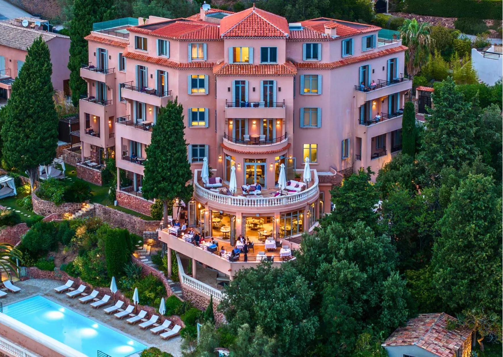 Bird's eye view in Tiara Miramar Beach Resort