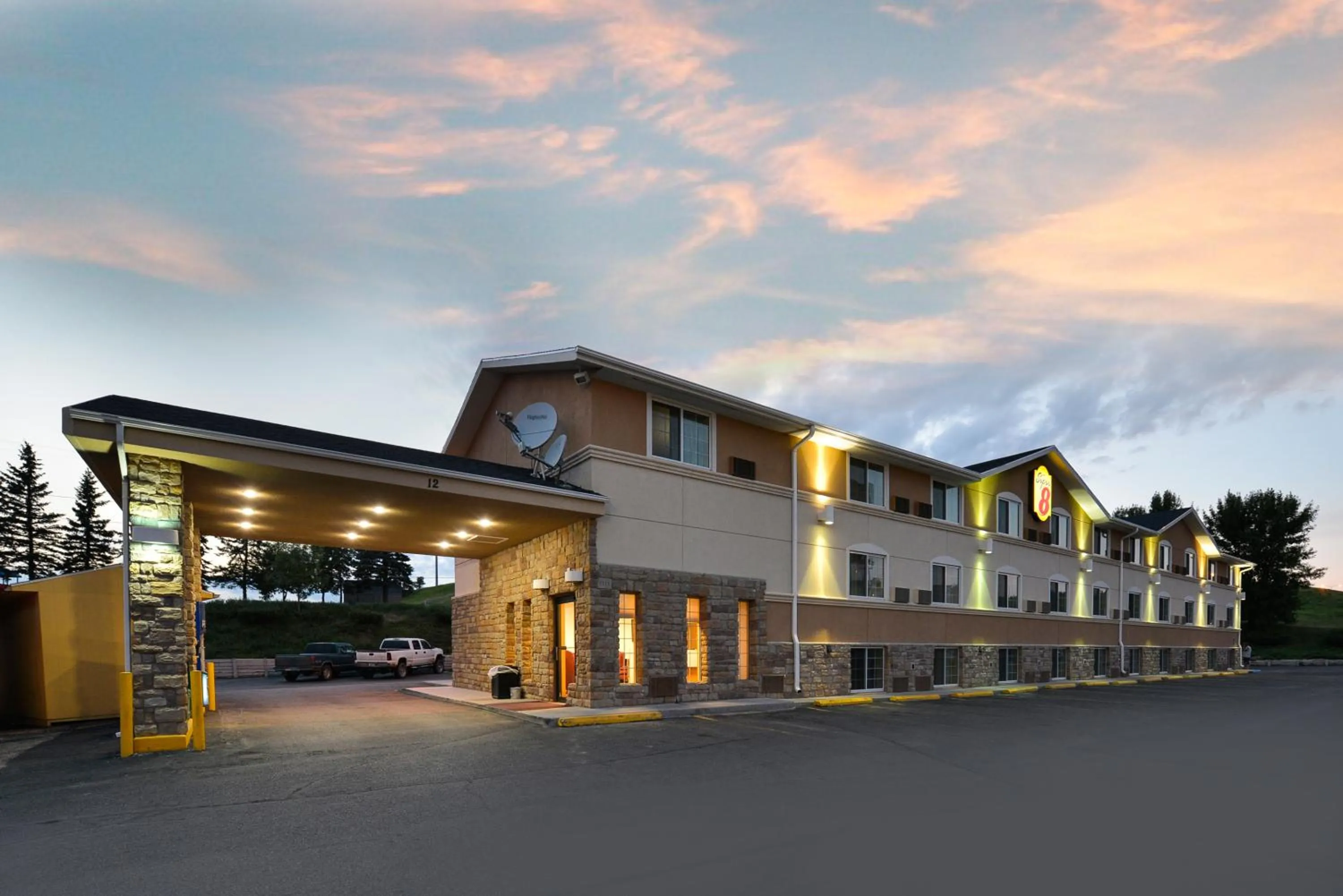 Property building in Super 8 by Wyndham Minot Airport