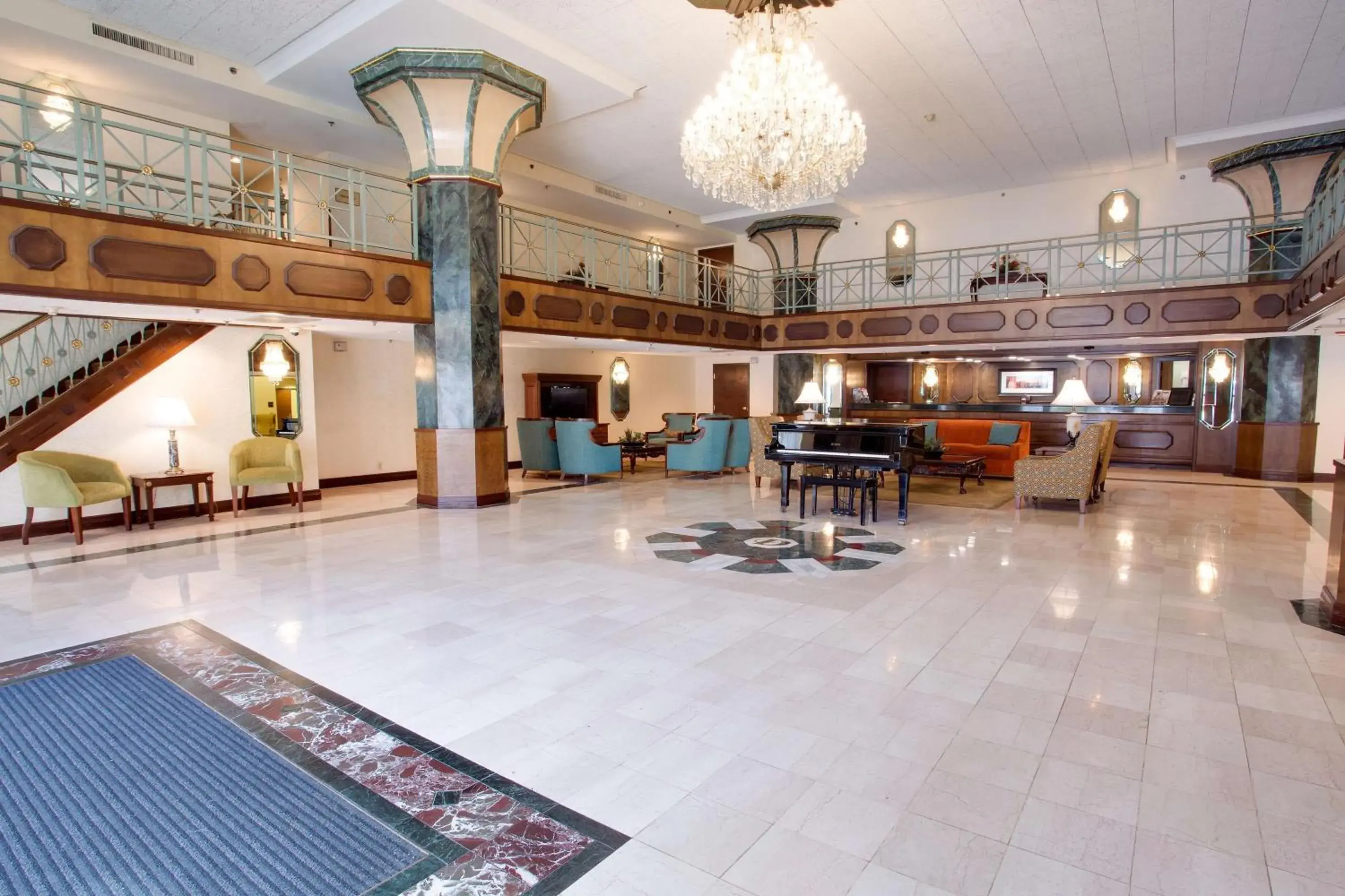 Lobby or reception in Pear Tree Inn St Louis Convention Center Lobby or reception in Pear Tree Inn St Louis Convention Center