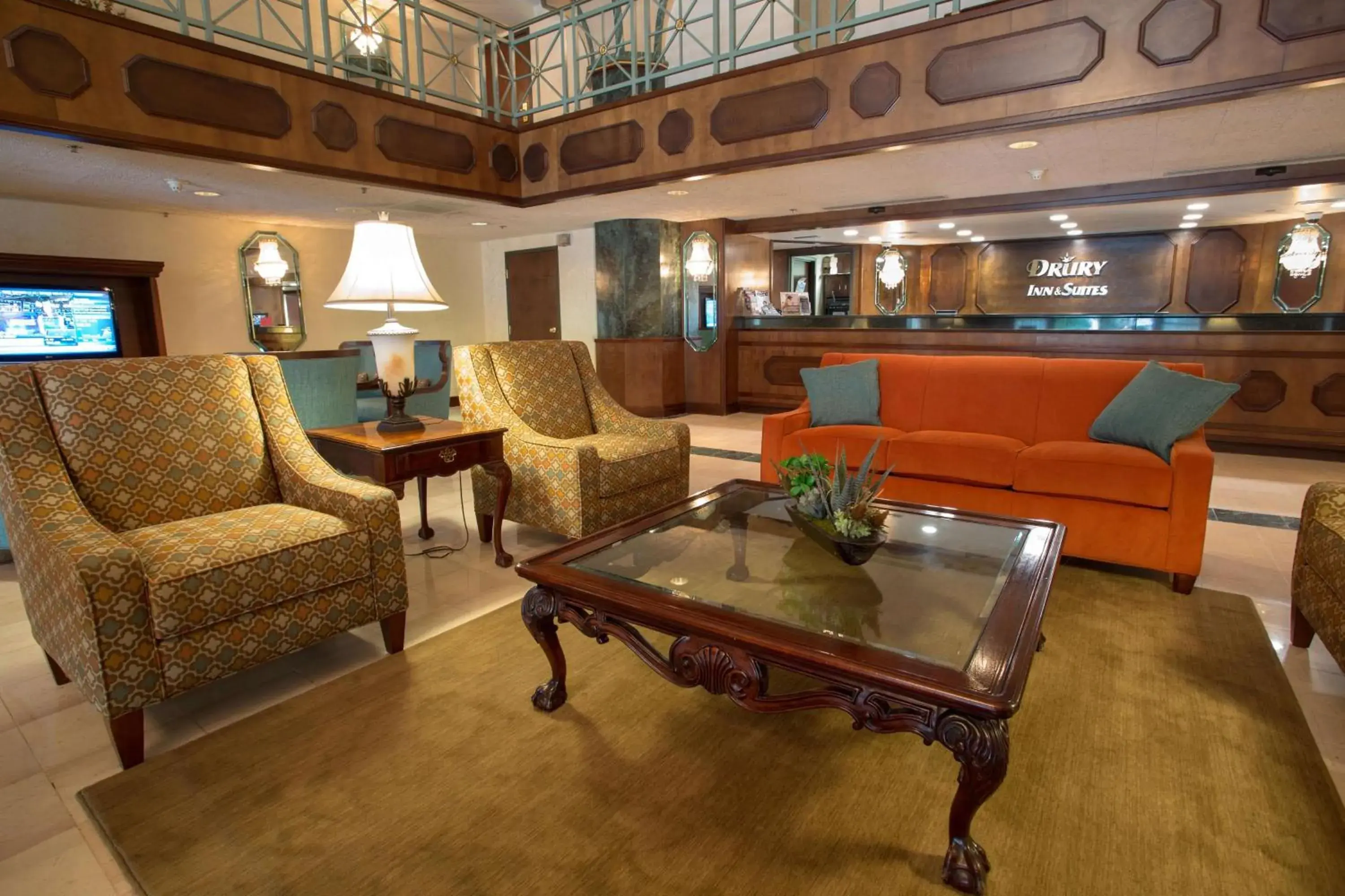 Lobby or reception in Pear Tree Inn St Louis Convention Center Lobby or reception in Pear Tree Inn St Louis Convention Center