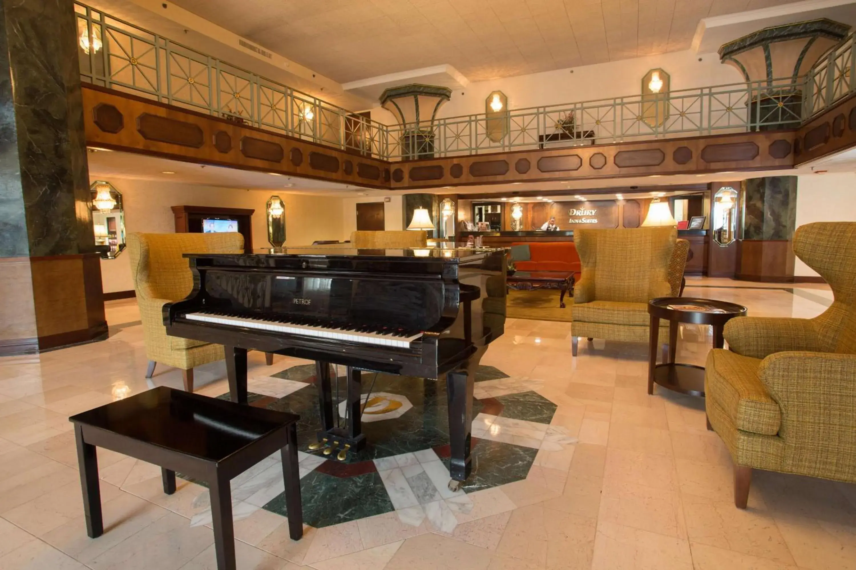 Lobby or reception in Pear Tree Inn St Louis Convention Center Lobby or reception in Pear Tree Inn St Louis Convention Center