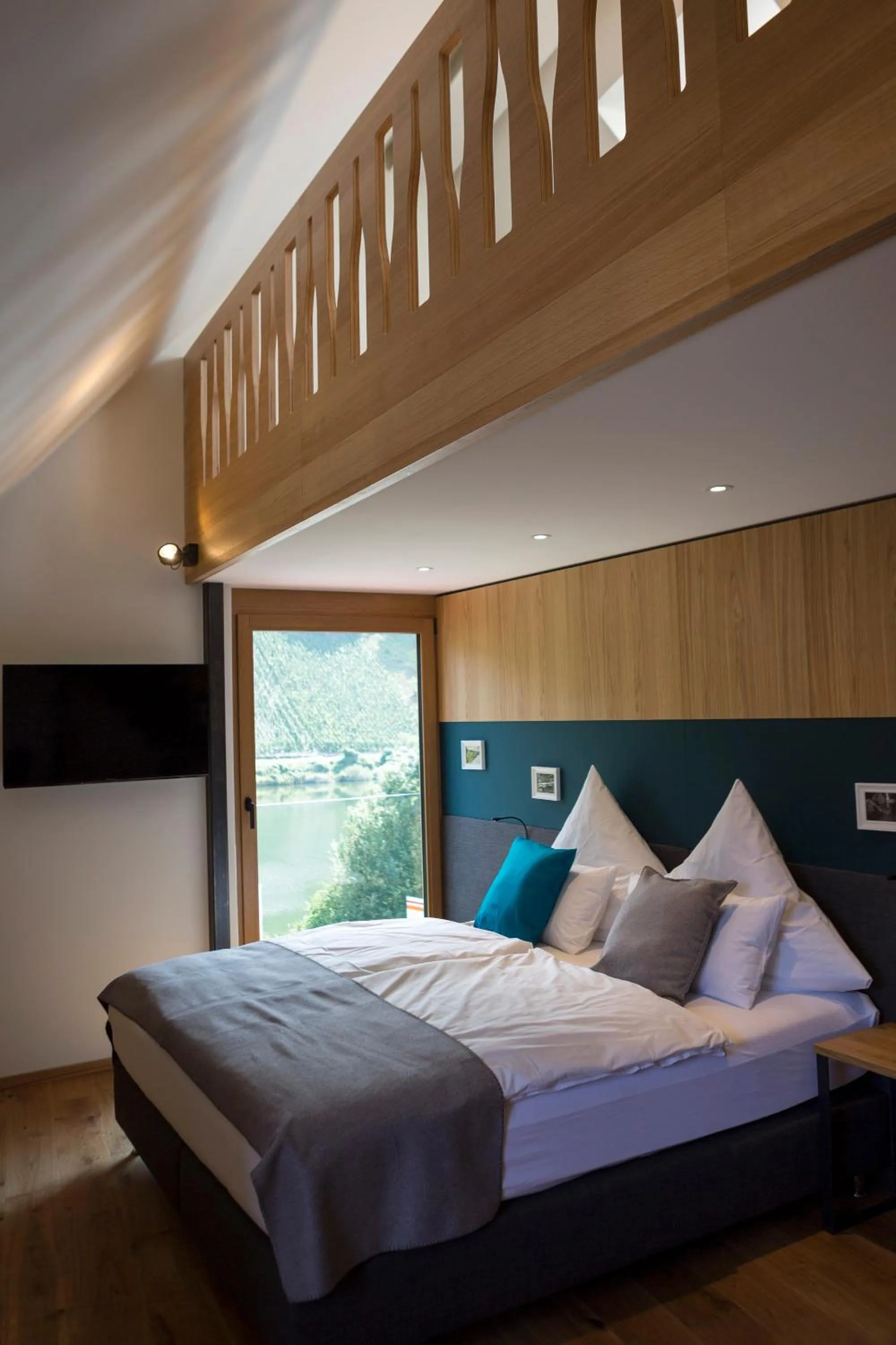 Bed in Rieslingquartier - Mosel Wein Hotel