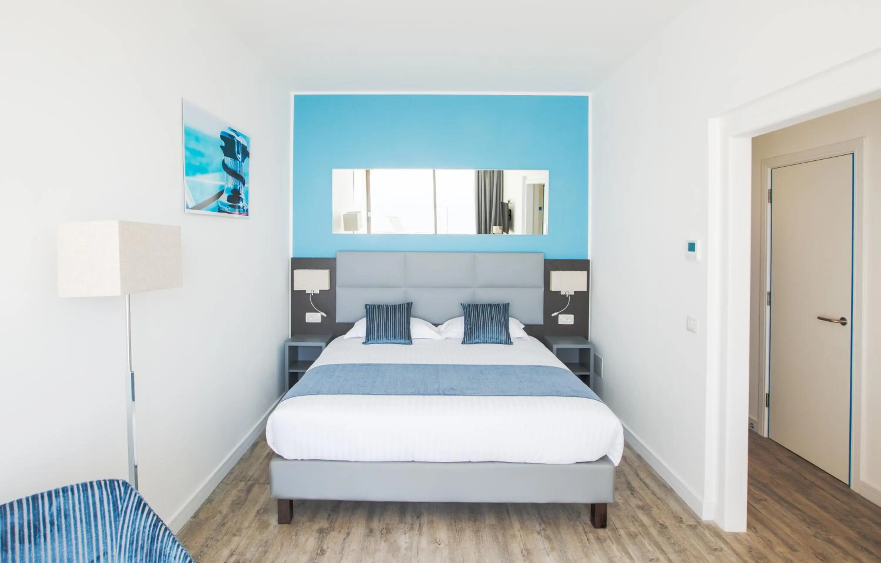 Bed in Les Terrasses d'Eze - Hôtel & Spa