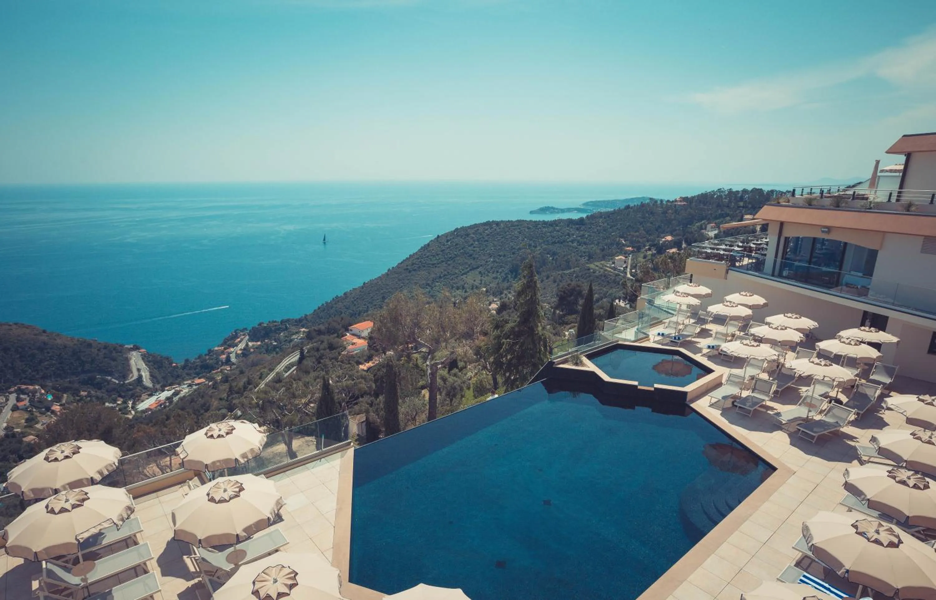 Sea view in Les Terrasses d'Eze - Hôtel & Spa