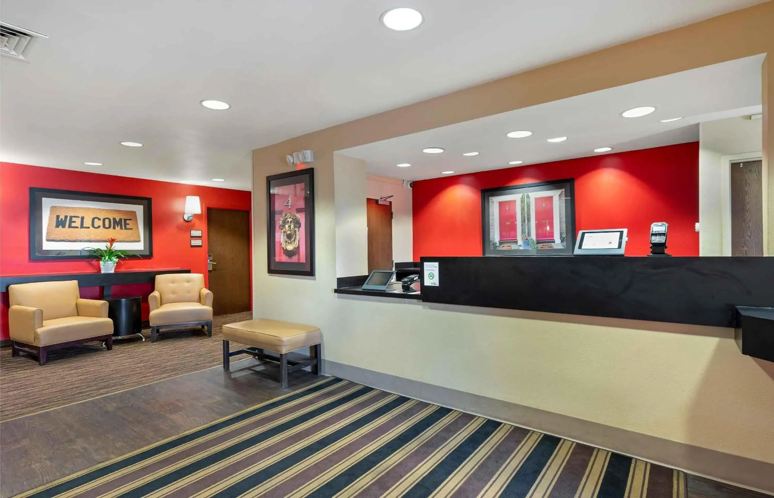 Lobby or reception in Extended Stay America Suites - Indianapolis - Castleton Lobby or reception in Extended Stay America Suites - Indianapolis - Castleton