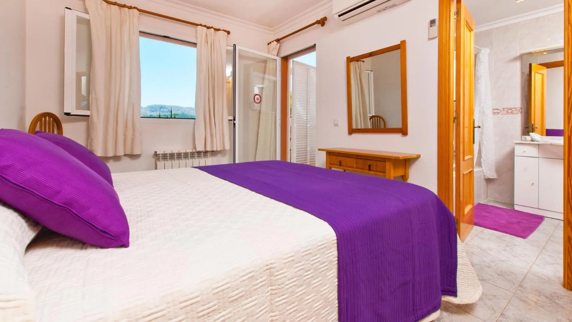 Bed in C237 Estrella Azul by Mallorca Villa Selection