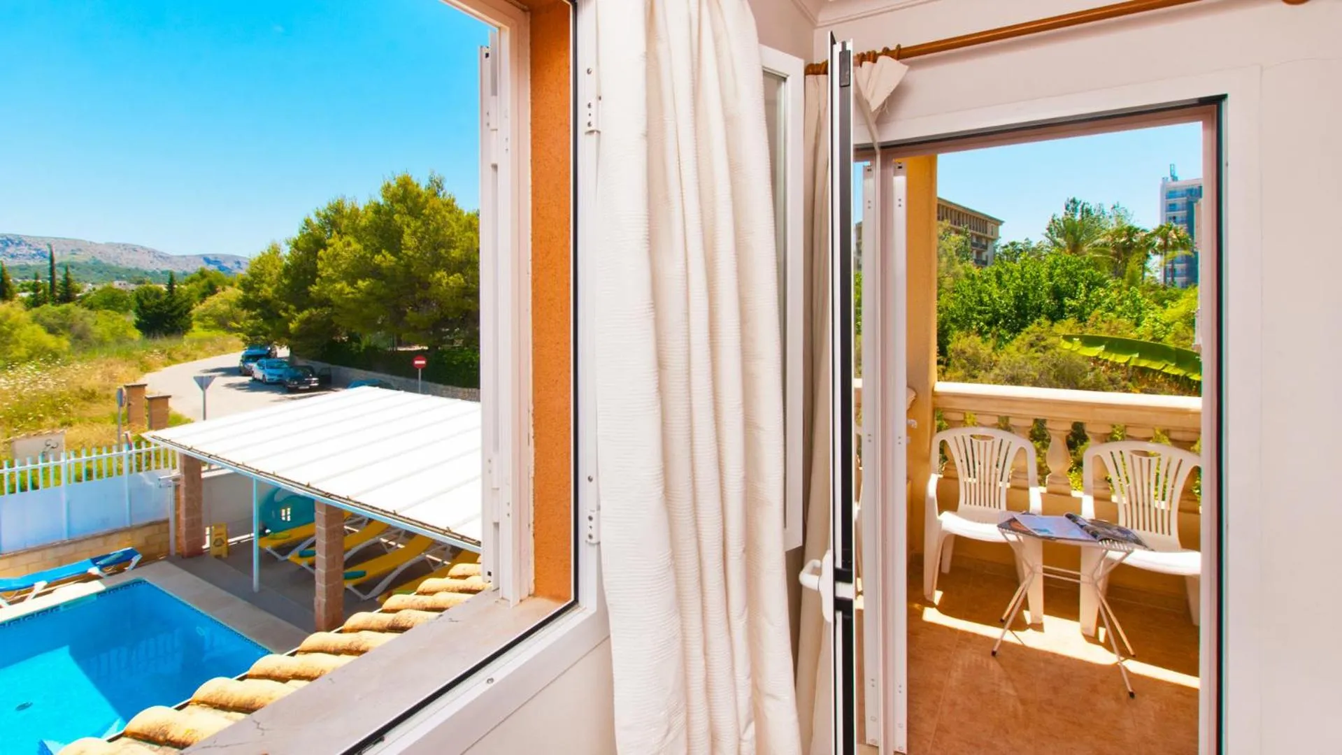 Balcony/Terrace in C237 Estrella Azul by Mallorca Villa Selection