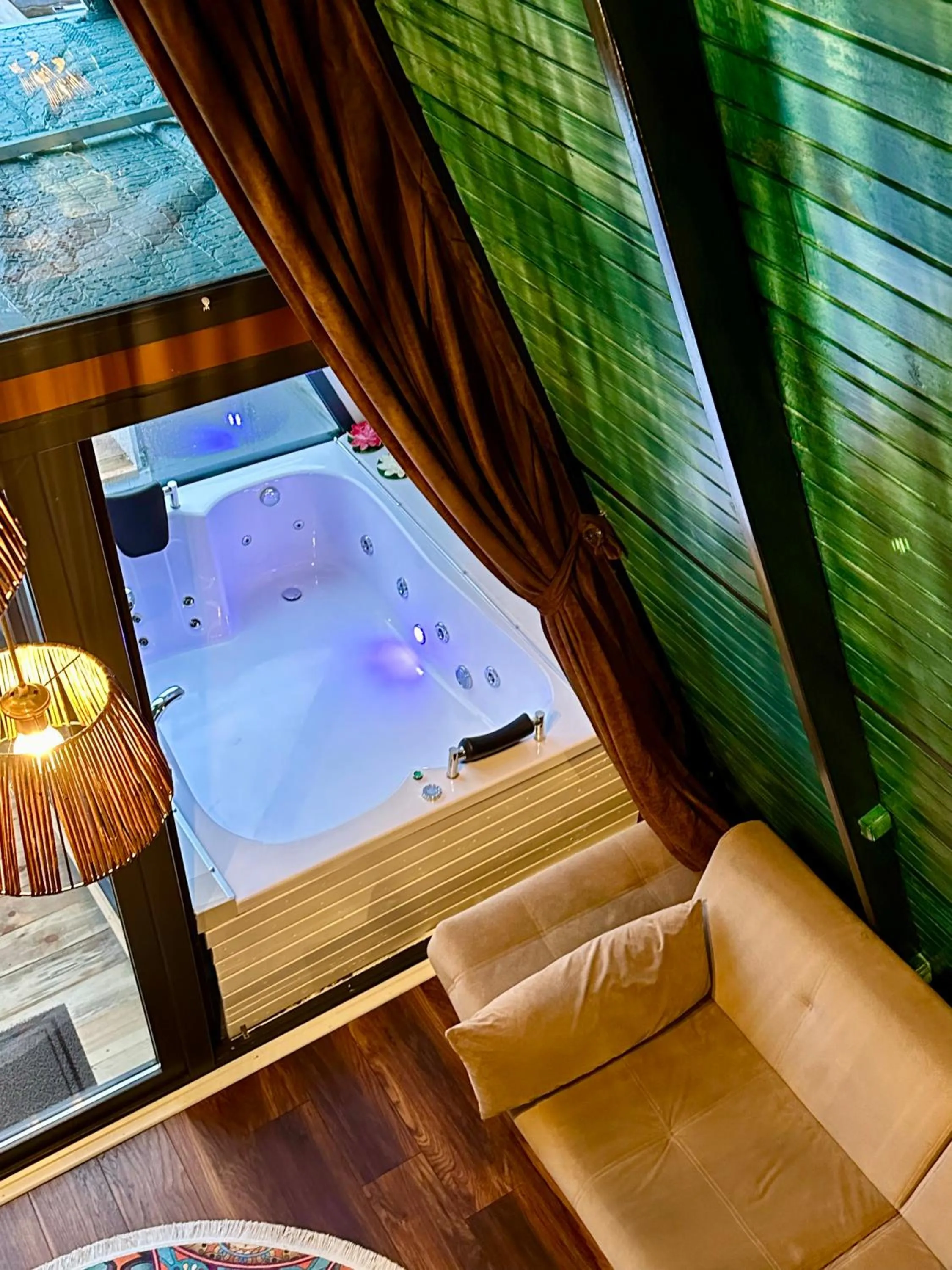 Bed in Kadifeli Konak Hotel & Bungalow