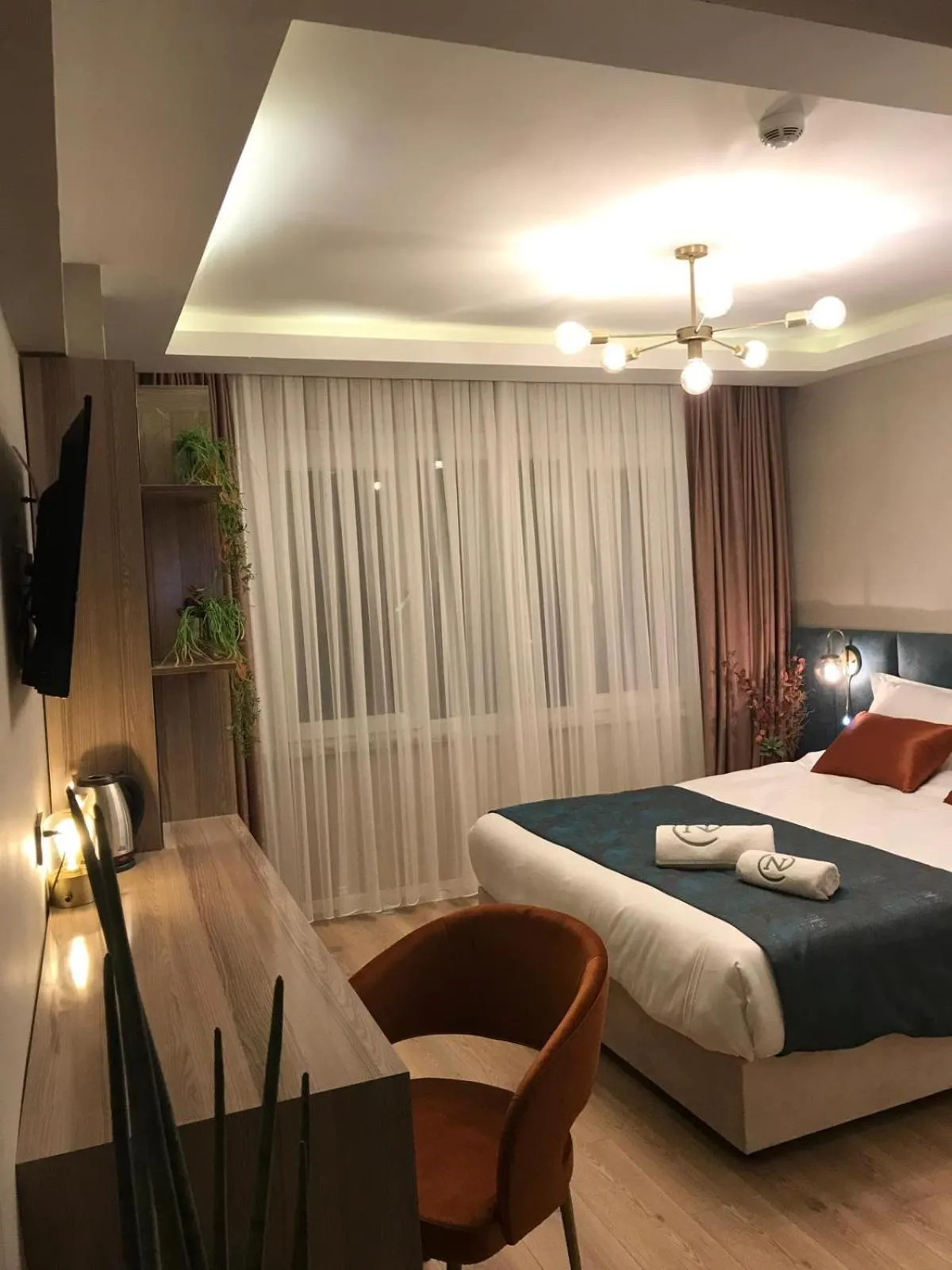 Photo of the whole room, Bed in Nika otel & cafe