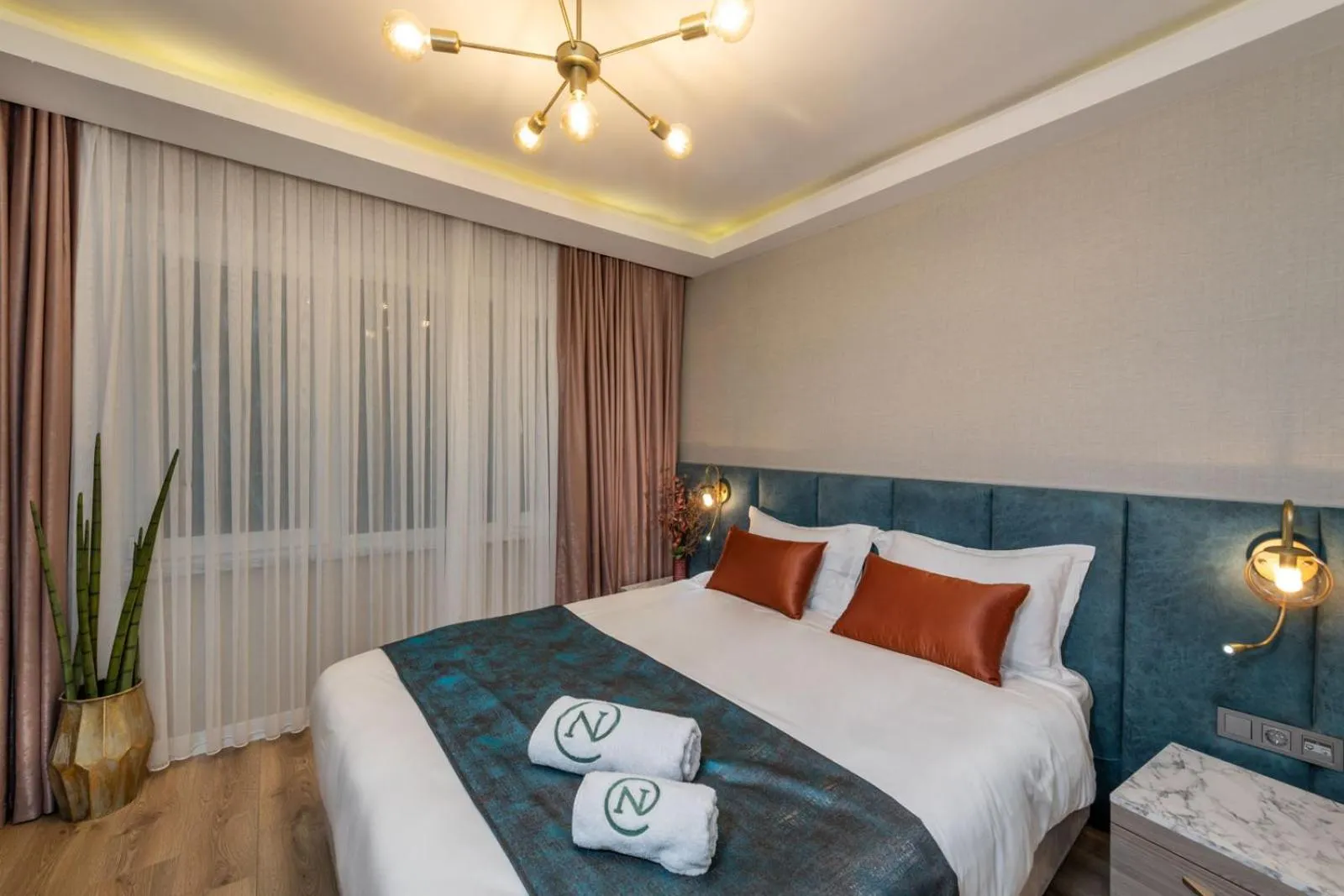 Photo of the whole room, Bed in Nika otel & cafe