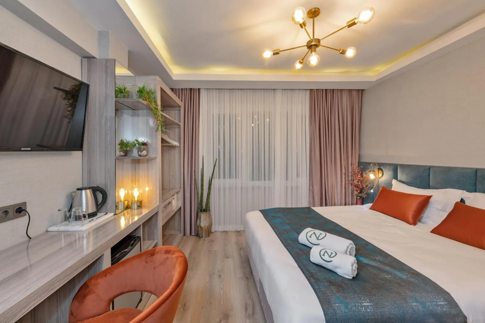 Photo of the whole room, Bed in Nika otel & cafe