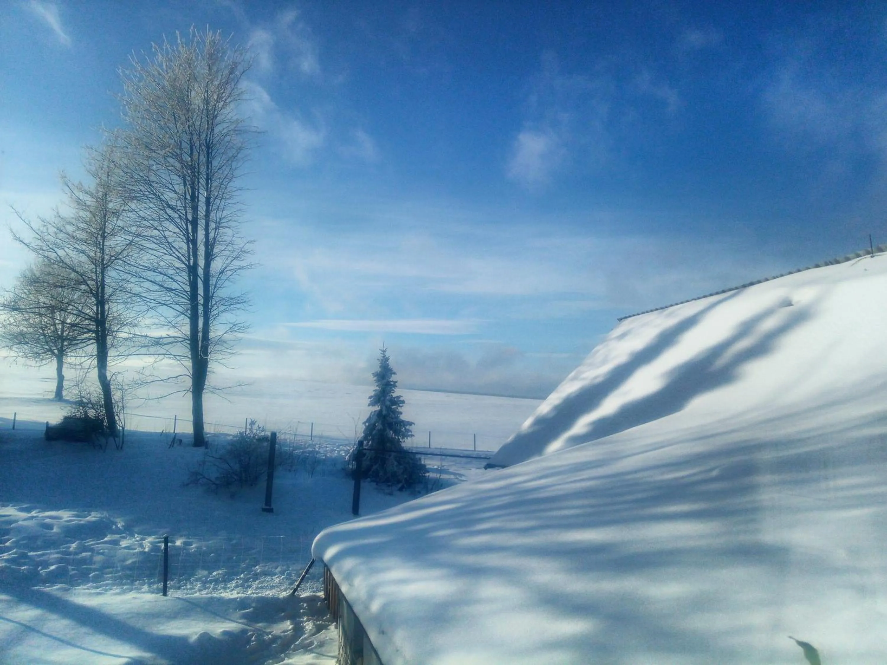 Winter in Gasthaus Ruebenau