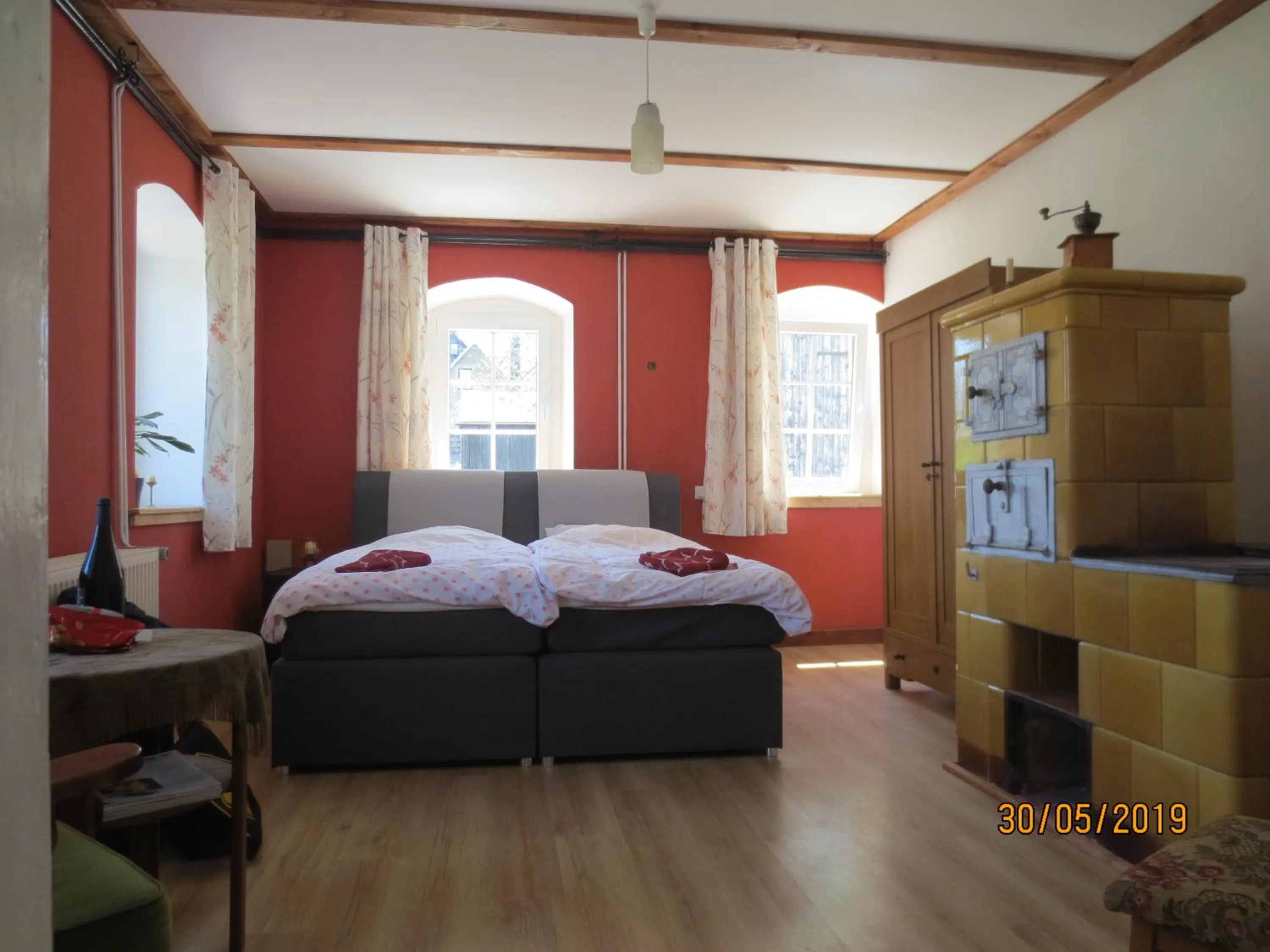 Bed in Gasthaus Ruebenau