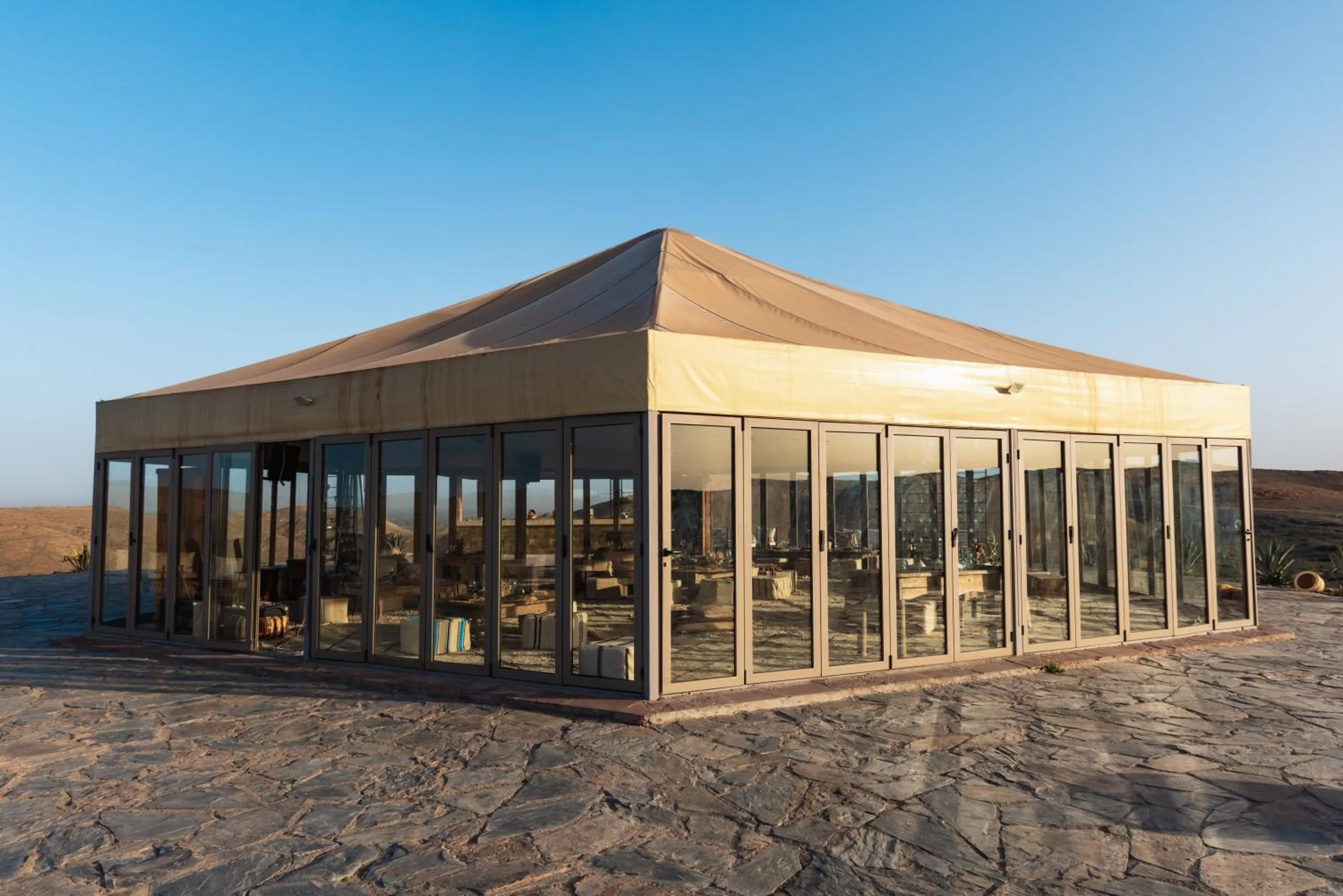 Property building in The White Camel Camp - Agafay Desert Activities