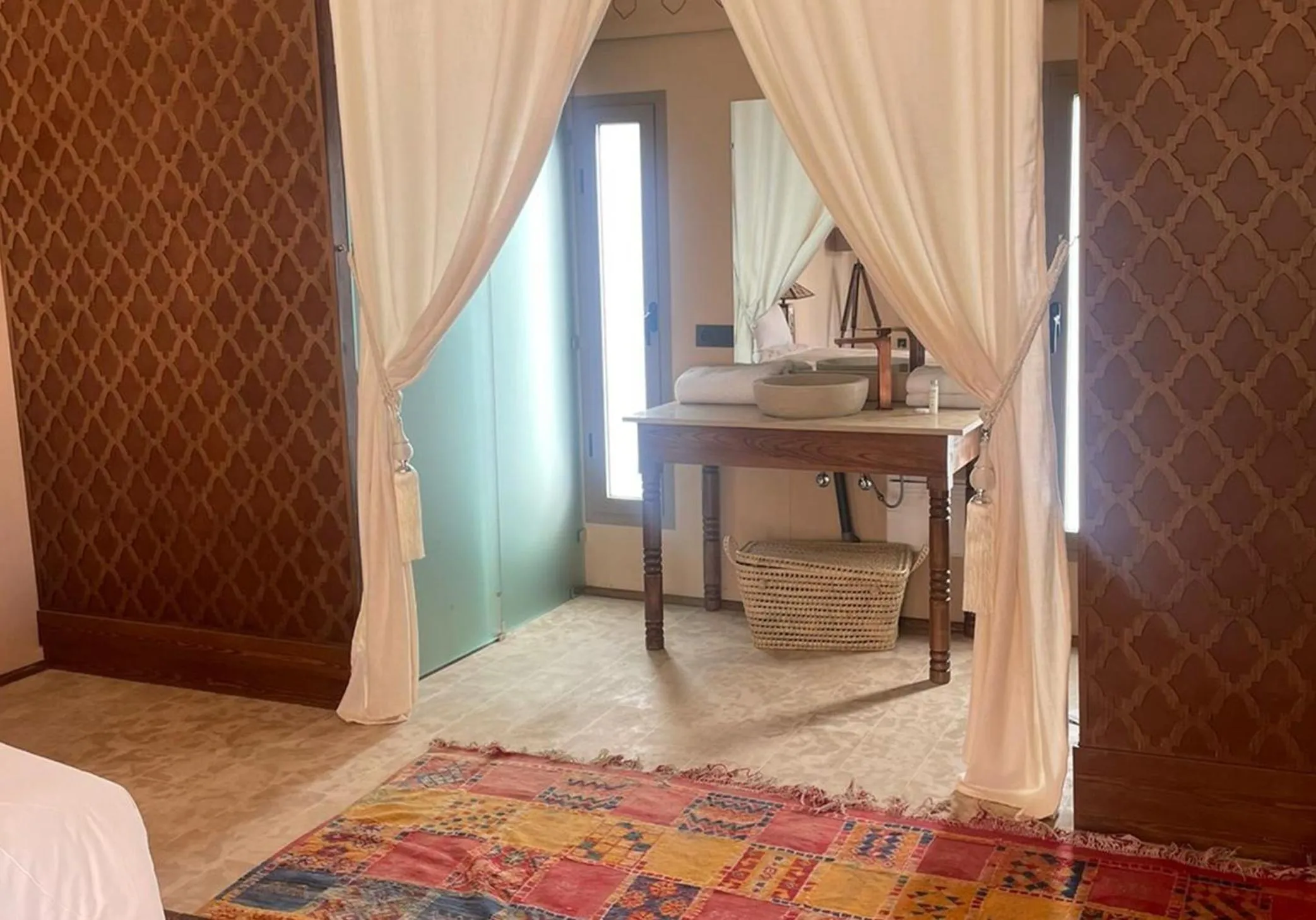 Bed in The White Camel Camp - Agafay Desert Activities