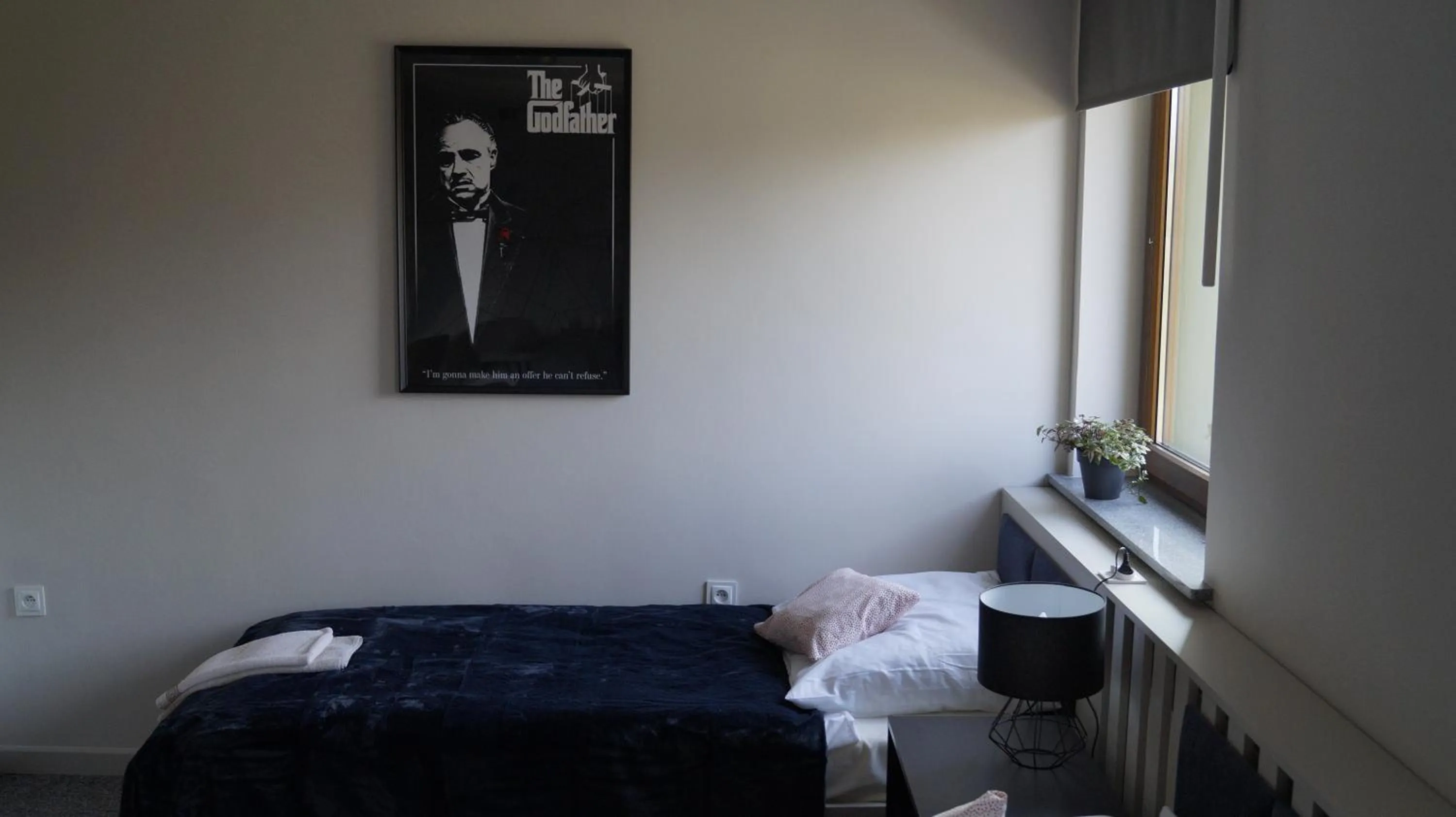 Bed in Zajazd Zielona Gęś