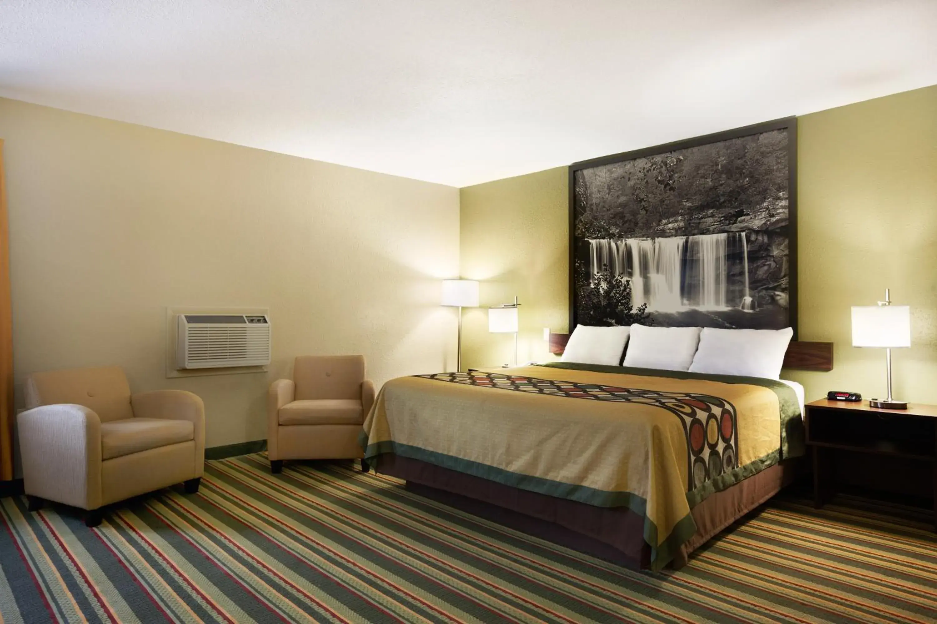 Bedroom, Bed in Super 8 by Wyndham Tuscola Bedroom, Bed in Super 8 by Wyndham Tuscola