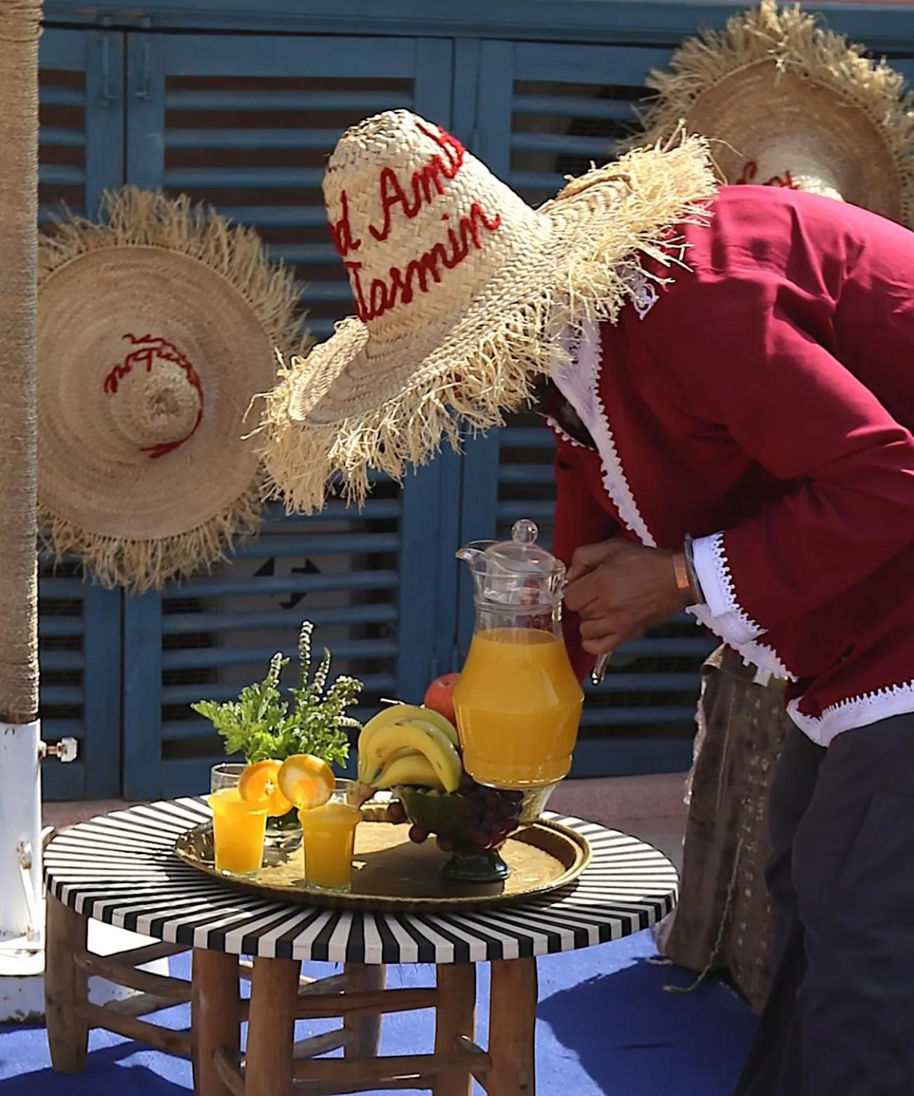 Patio in Riad Ambre et Jasmin