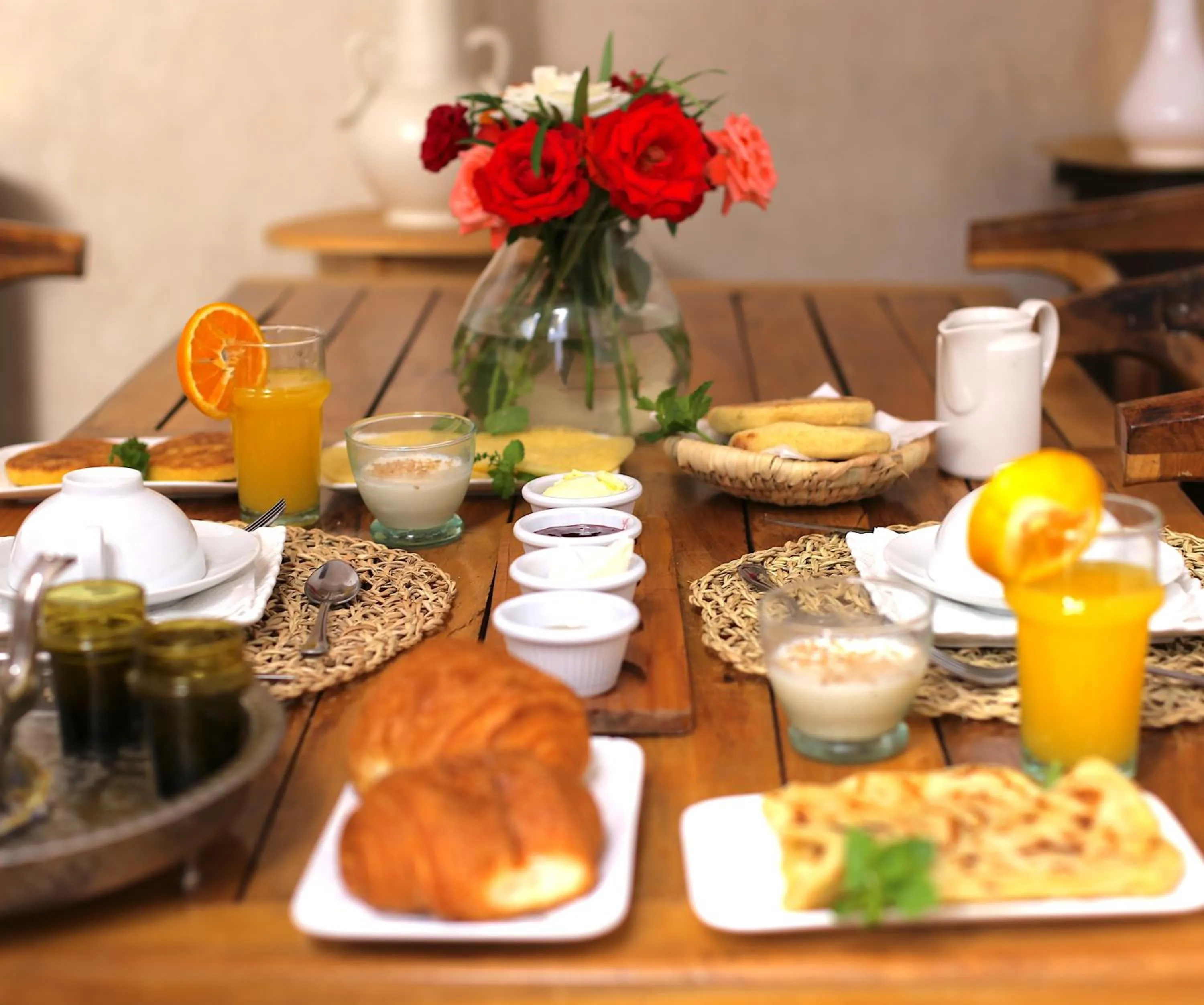 Breakfast in Riad Ambre et Jasmin