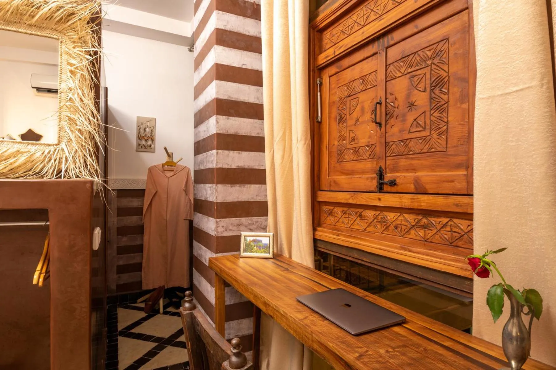 Seating area in Riad Ambre et Jasmin