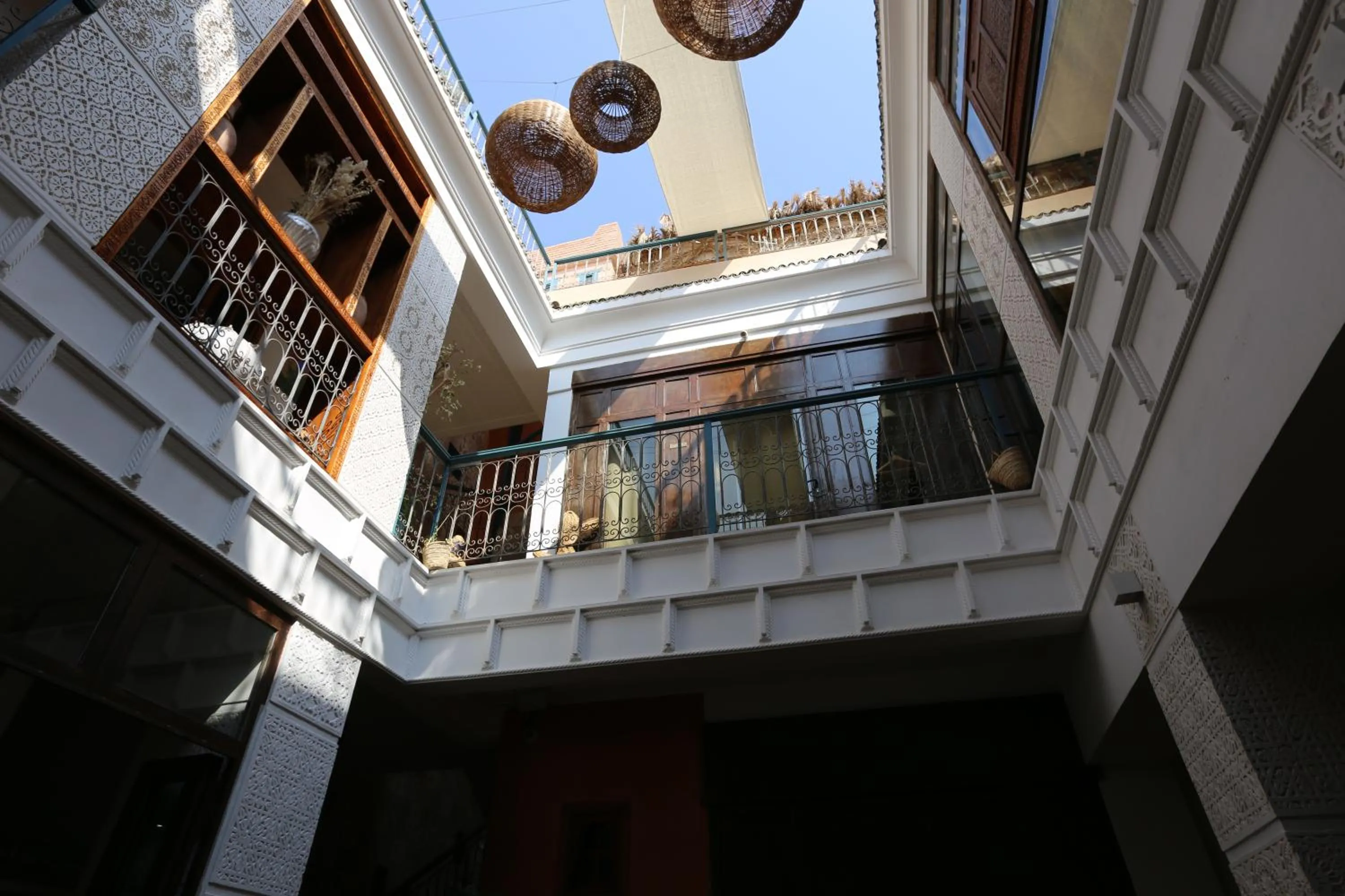 Patio in Riad Ambre et Jasmin
