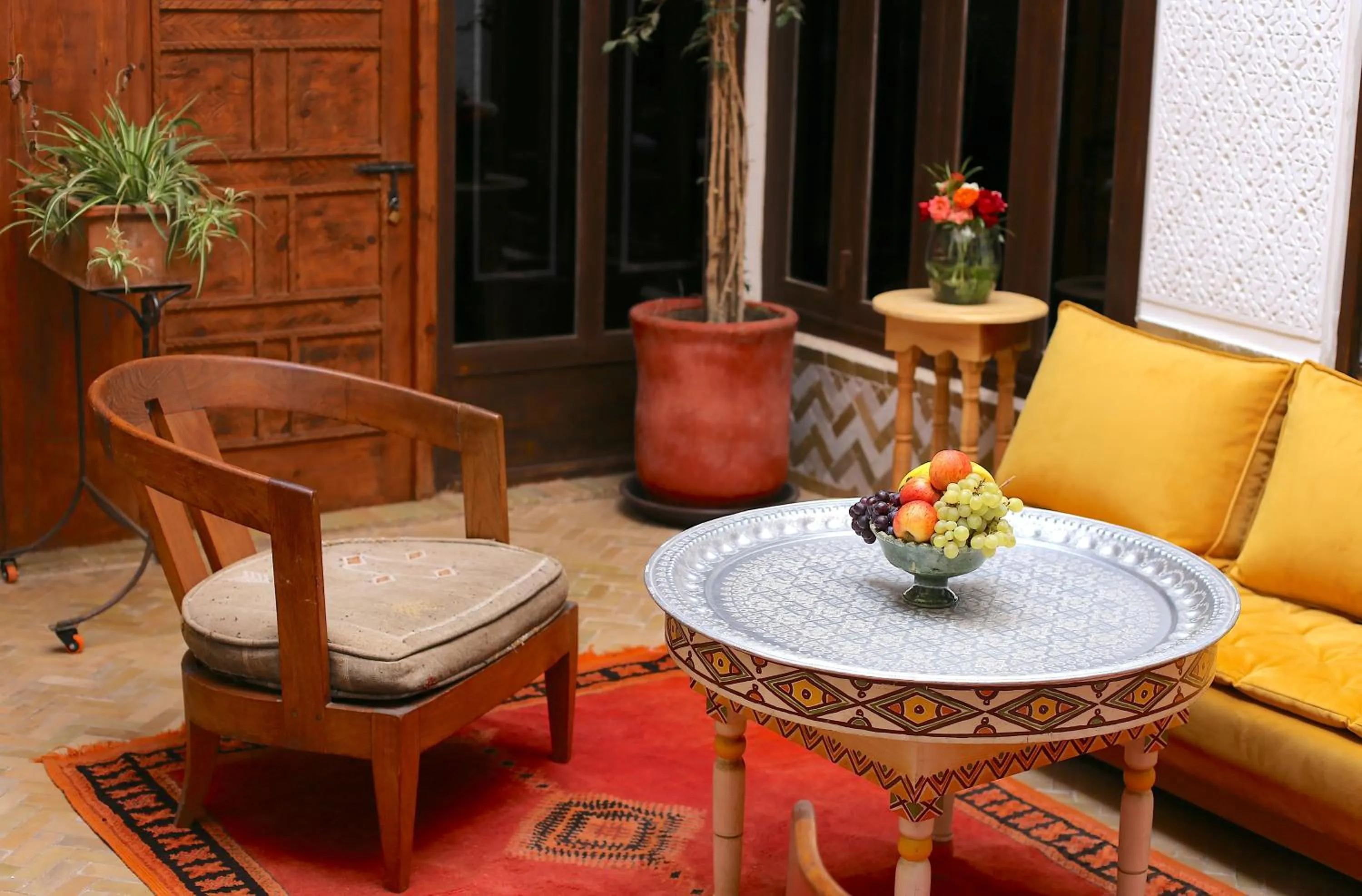 Patio in Riad Ambre et Jasmin