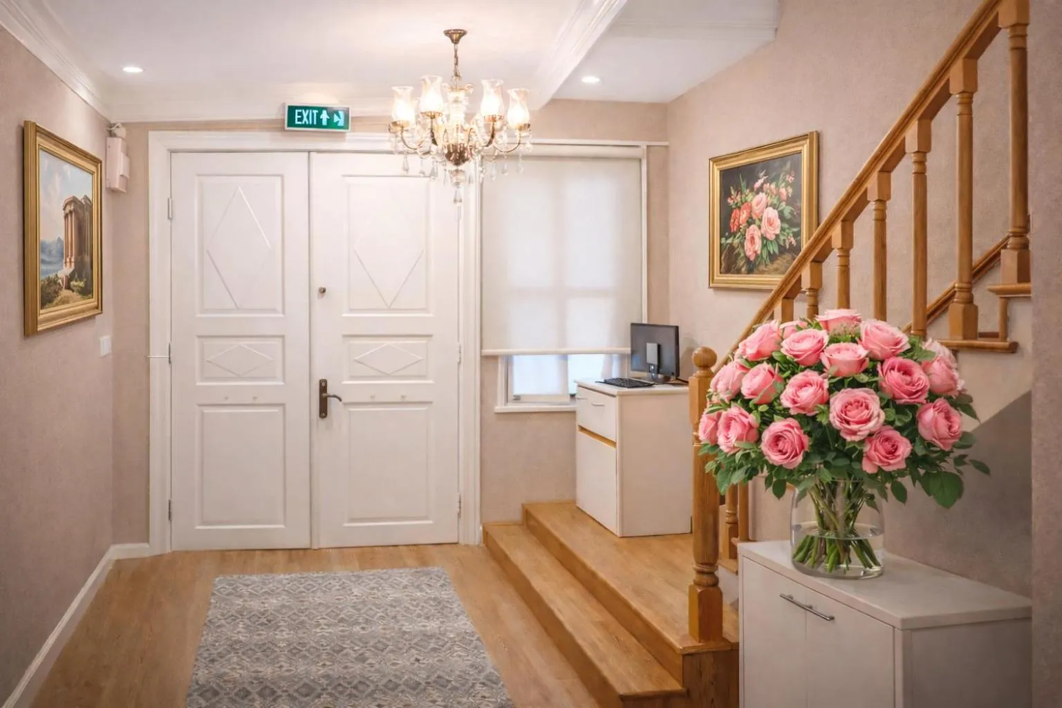 Kitchen or kitchenette in valide-maide hotel