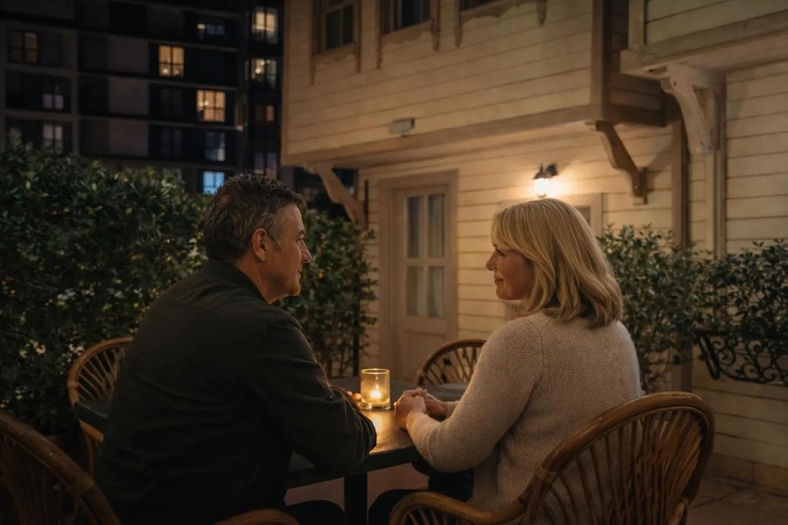 Patio in valide-maide hotel