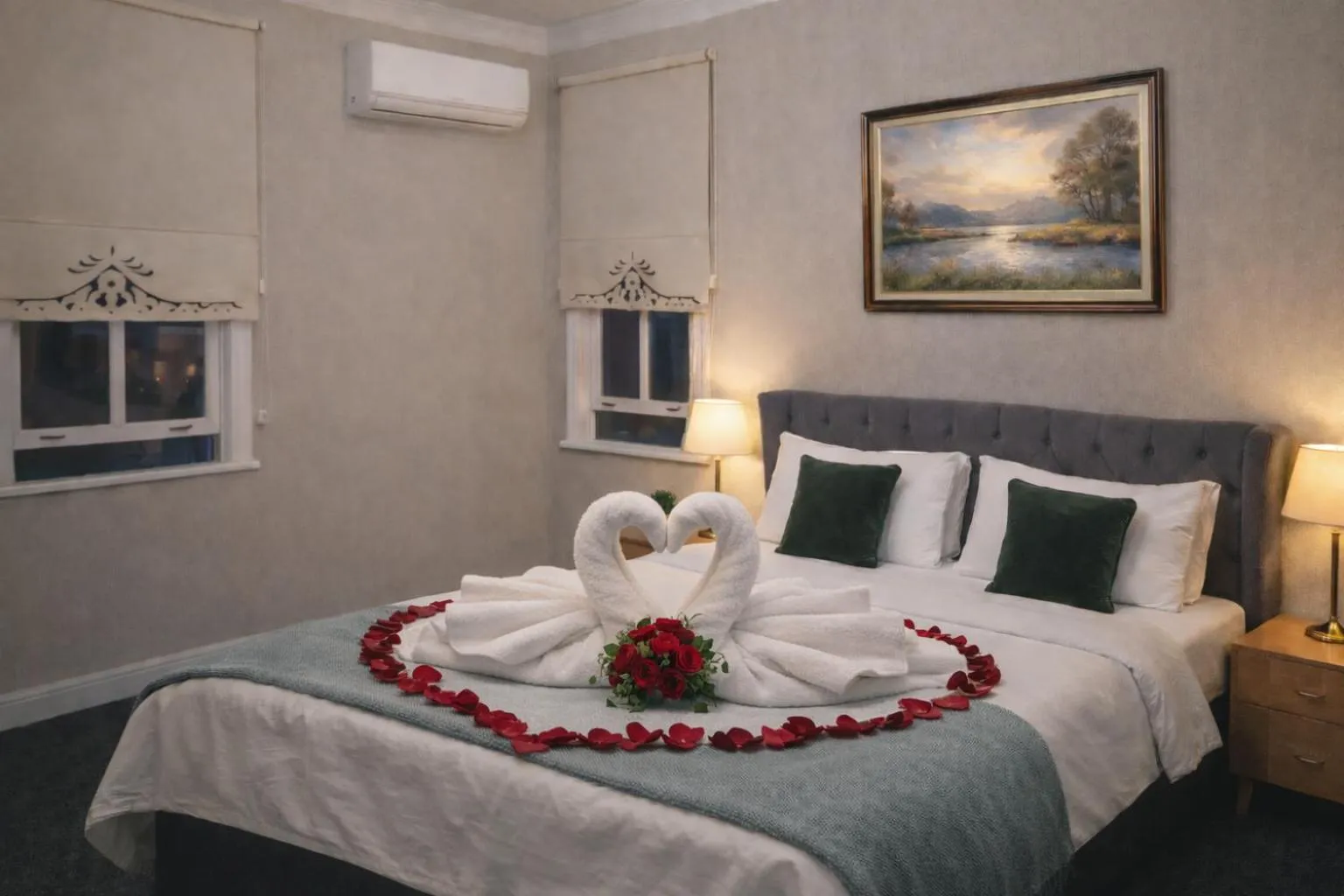 Photo of the whole room, Bed in valide-maide hotel