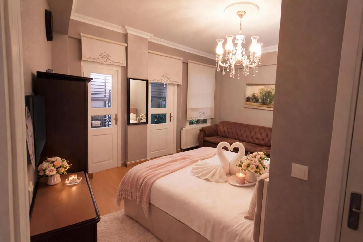 Bed in valide-maide hotel