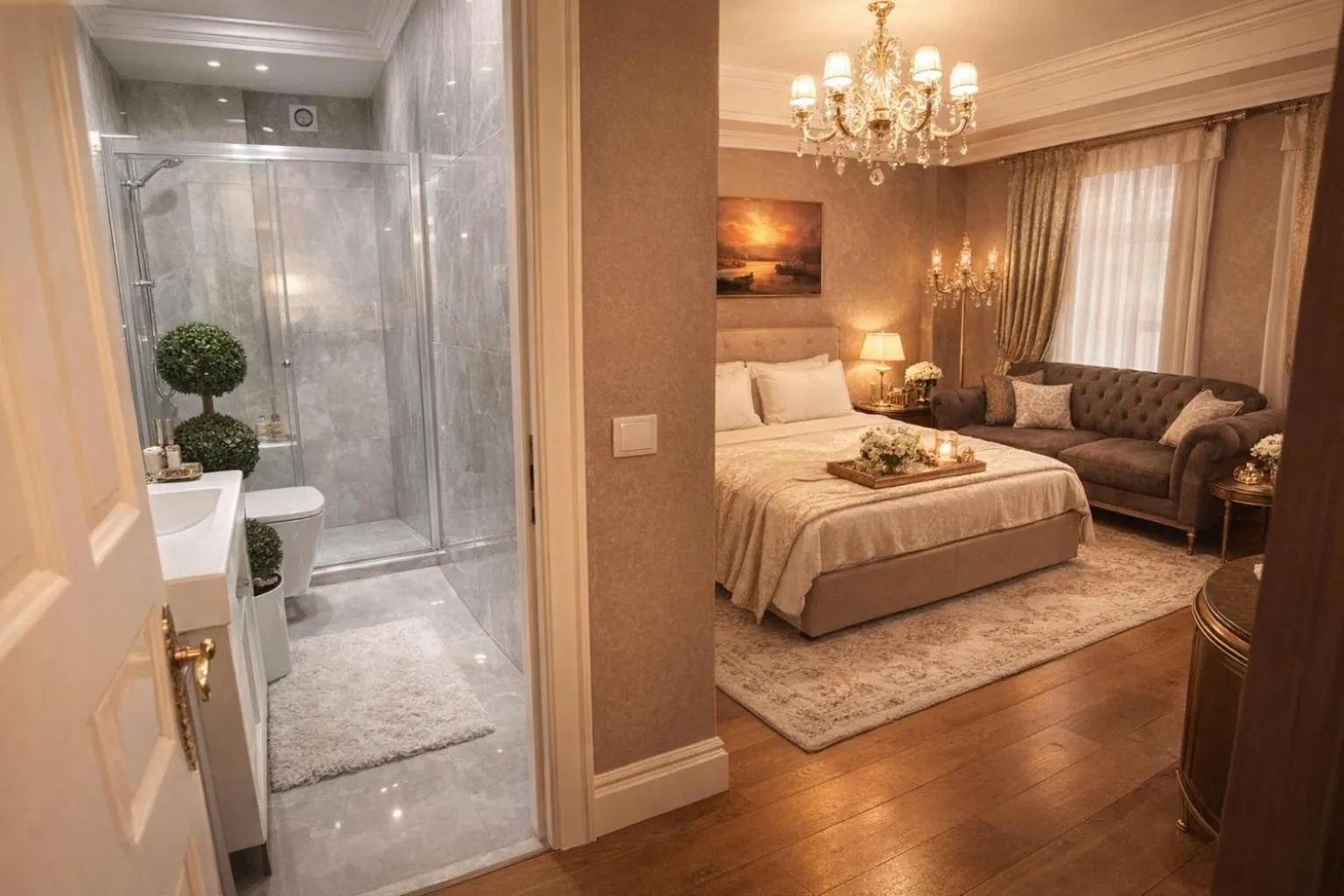 Photo of the whole room, Bed in valide-maide hotel