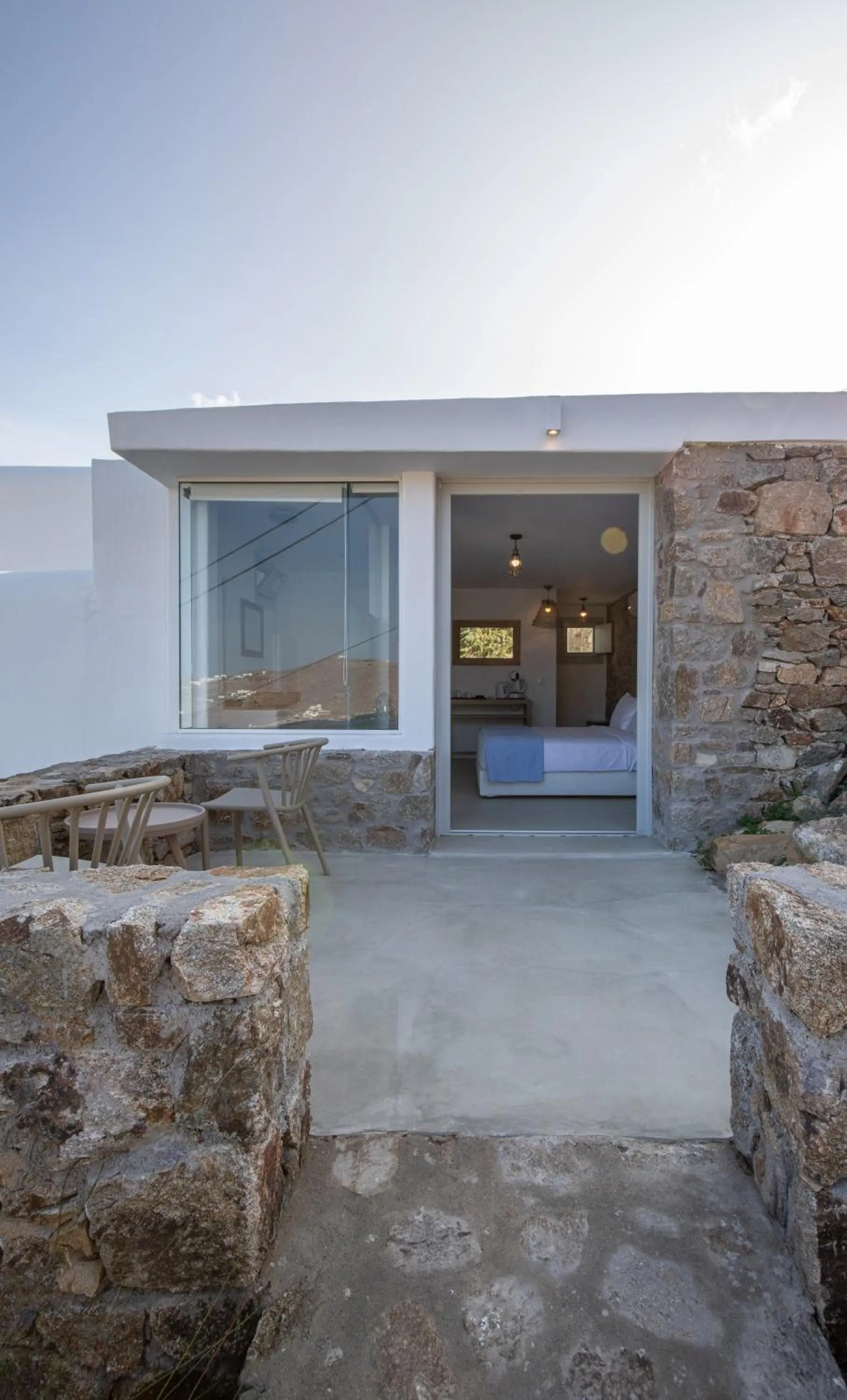 Patio in The Summit of Mykonos