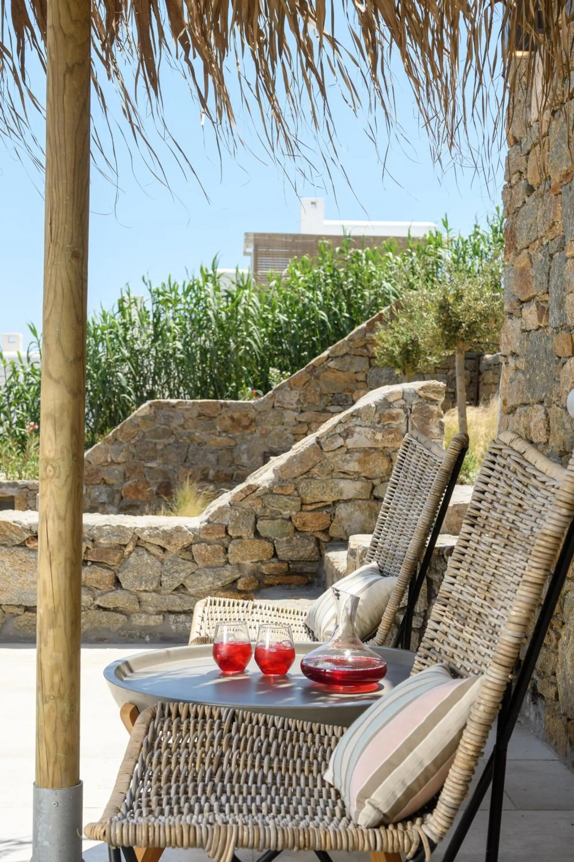 Patio in The Summit of Mykonos