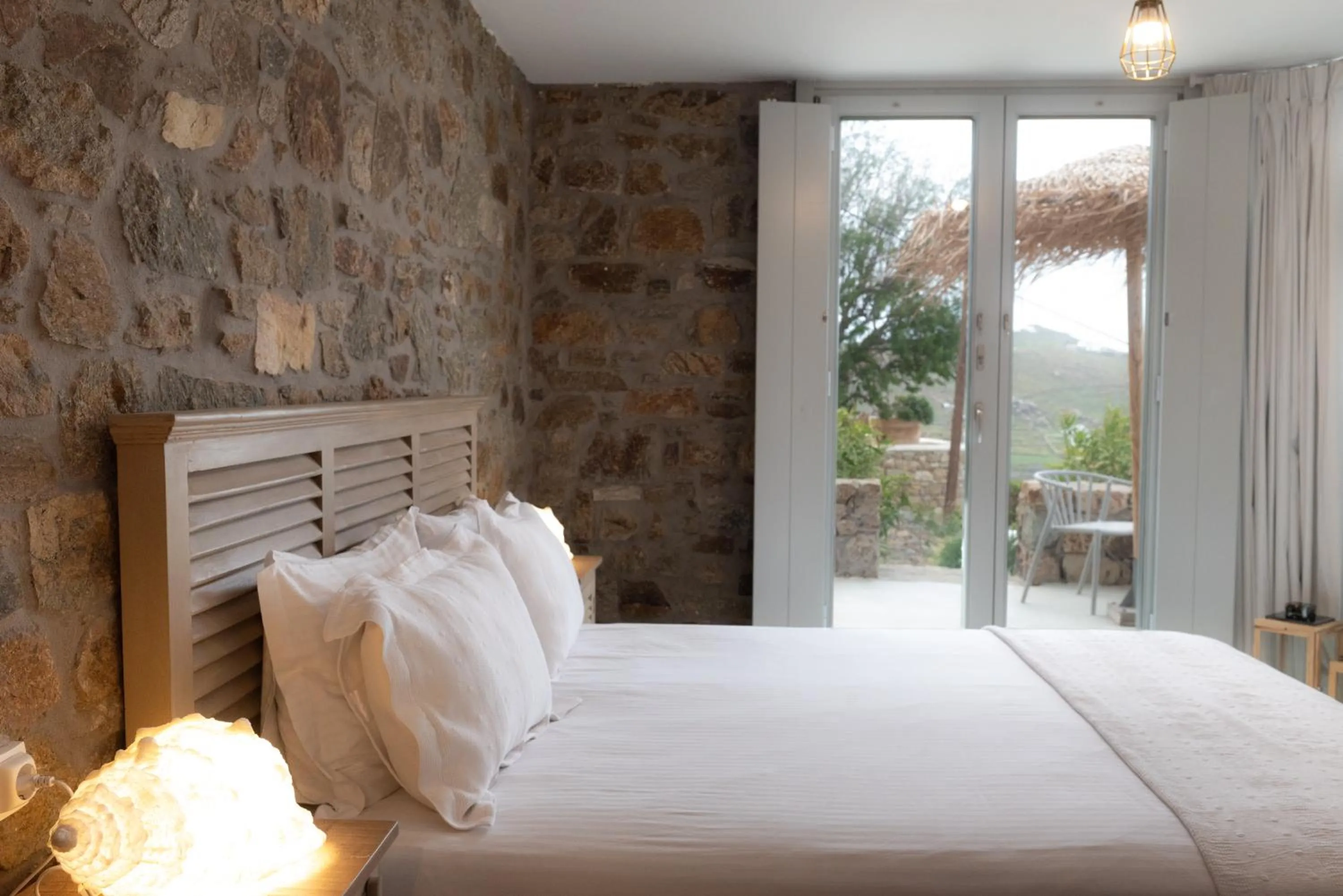 Sea view, Bed in The Summit of Mykonos