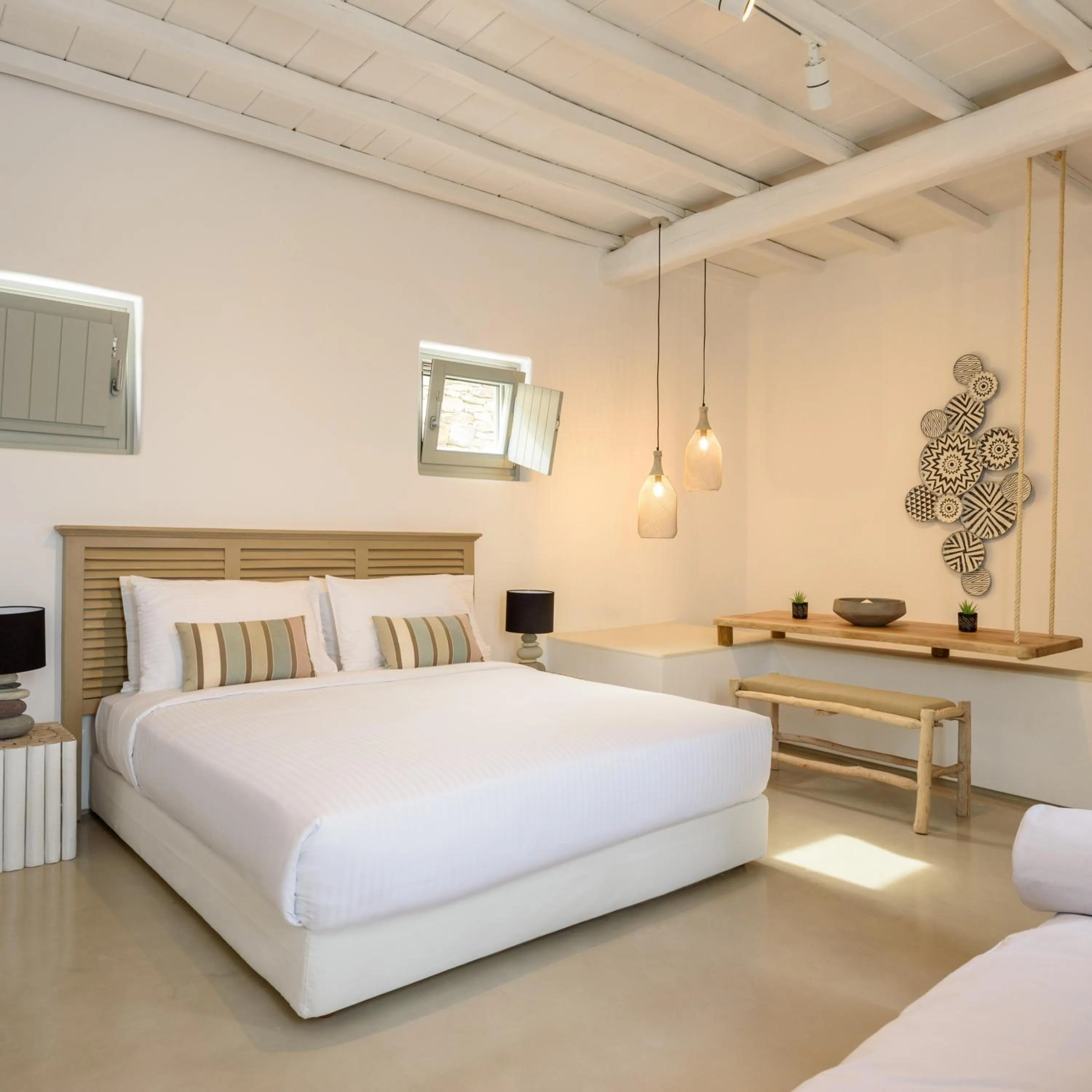 Bed in The Summit of Mykonos