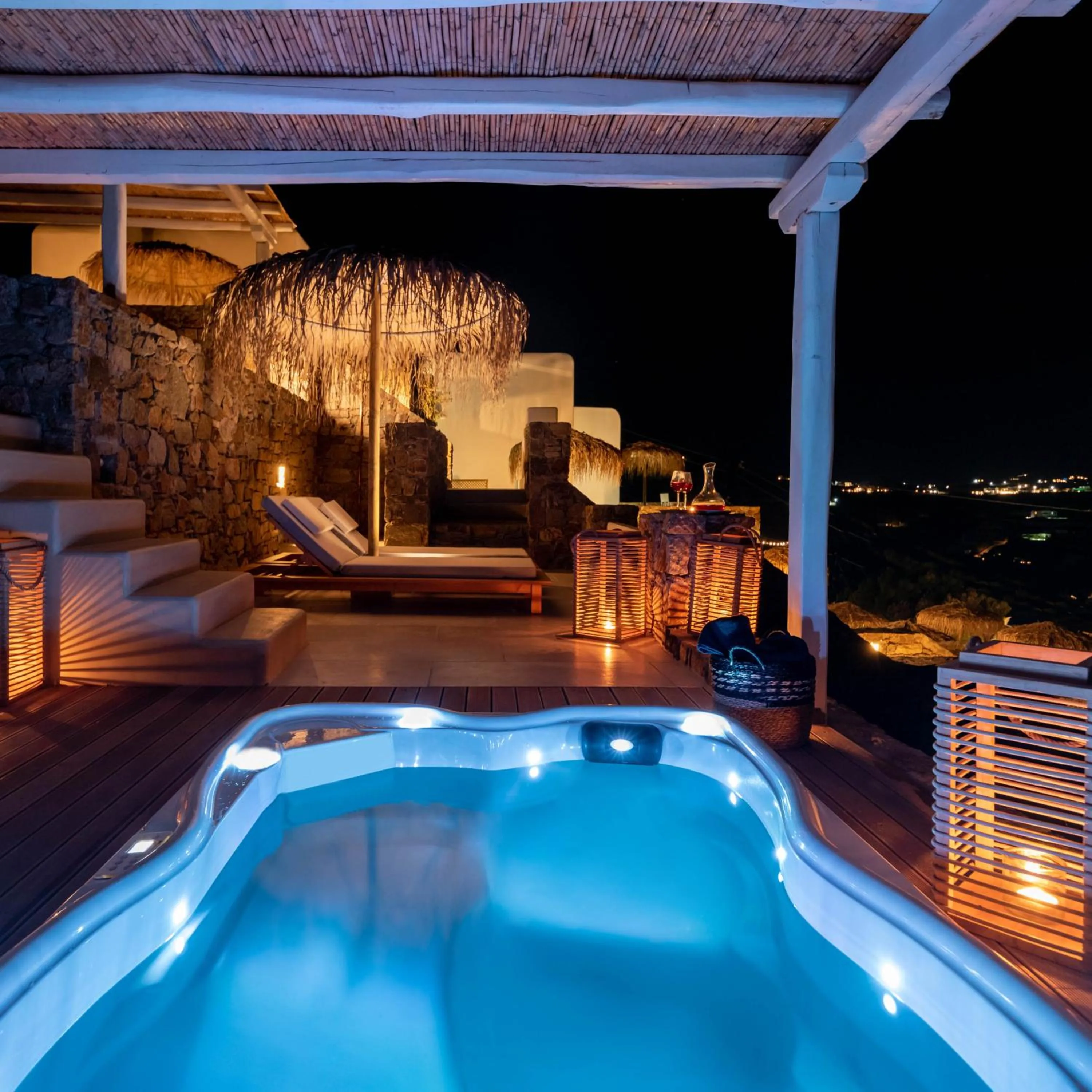 Area and facilities in The Summit of Mykonos