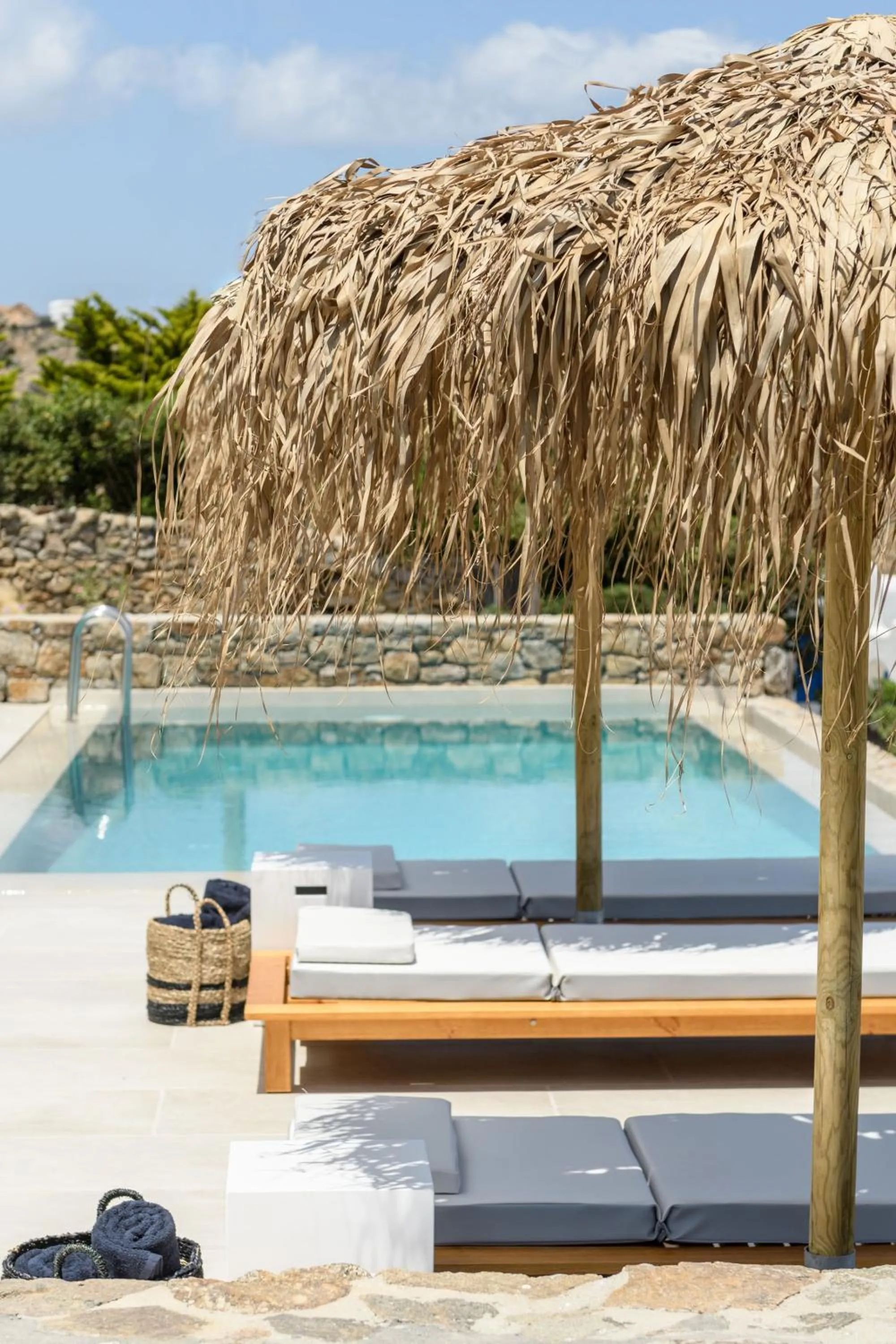 Swimming pool in The Summit of Mykonos