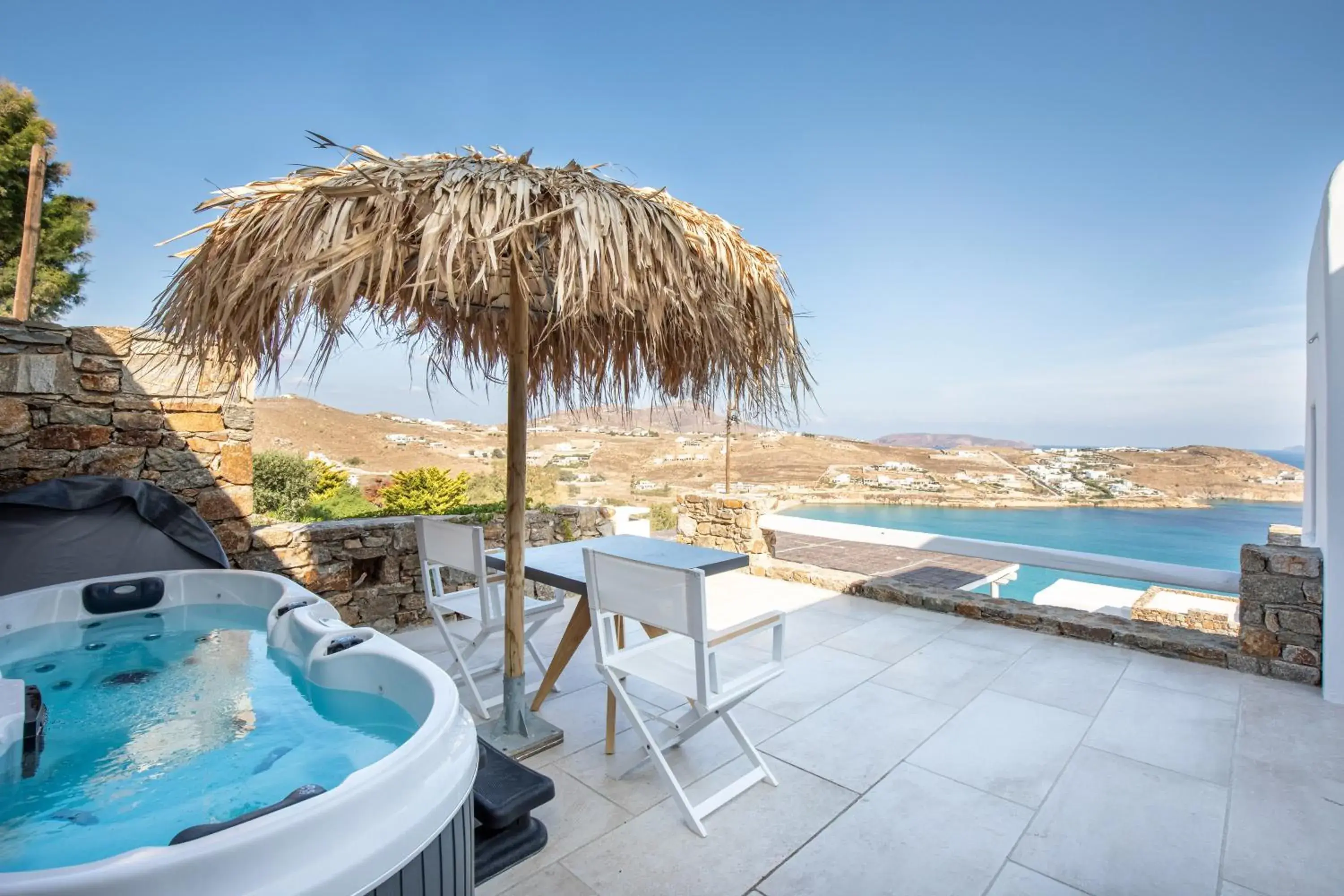 Double Room with Outdoor Hot Tub in The Summit of Mykonos Double Room with Outdoor Hot Tub in The Summit of Mykonos