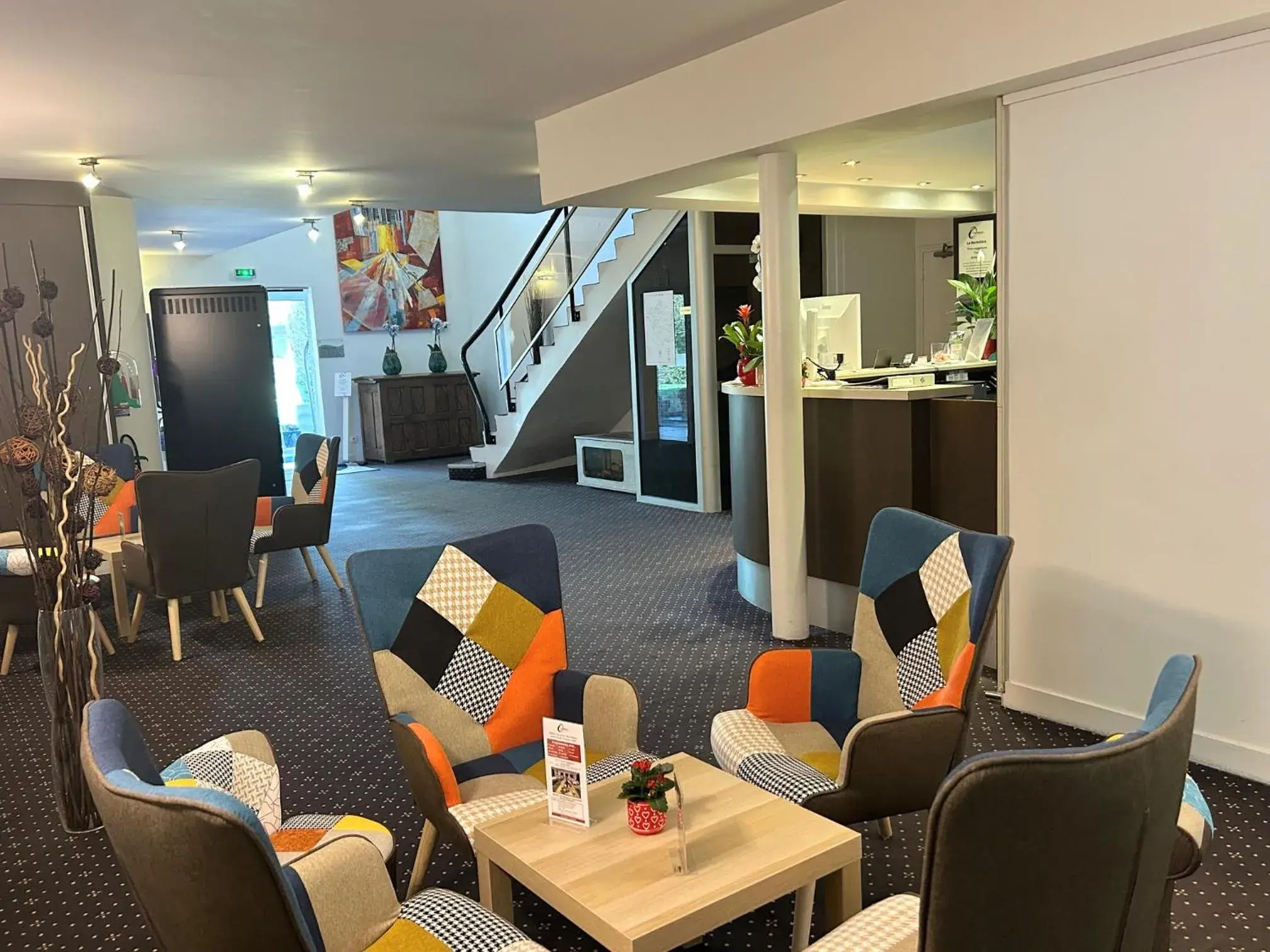 Living room in La Berteliere, The Originals Relais Living room in La Berteliere, The Originals Relais