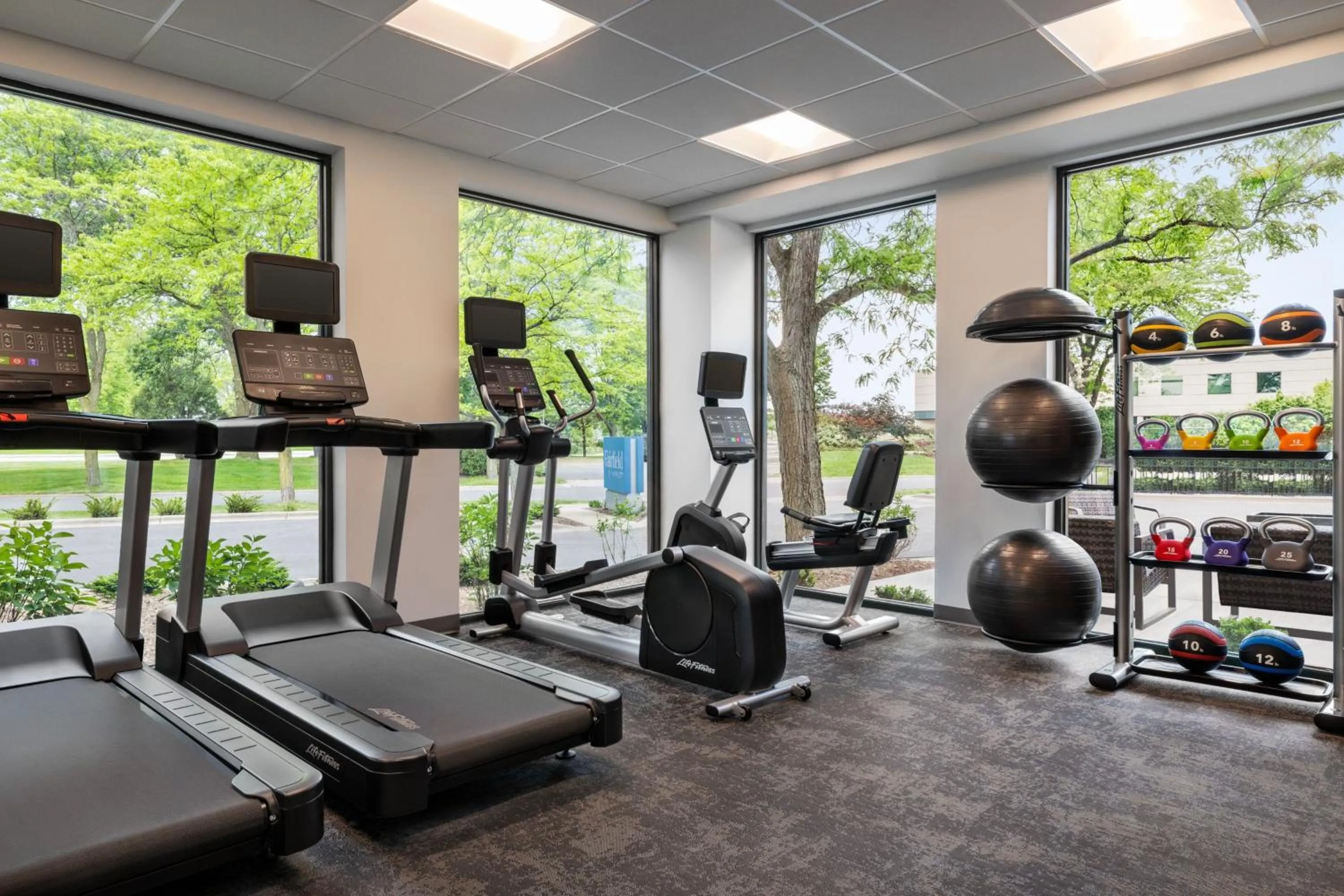 Fitness centre/facilities in Fairfield by Marriott Inn & Suites Madison South