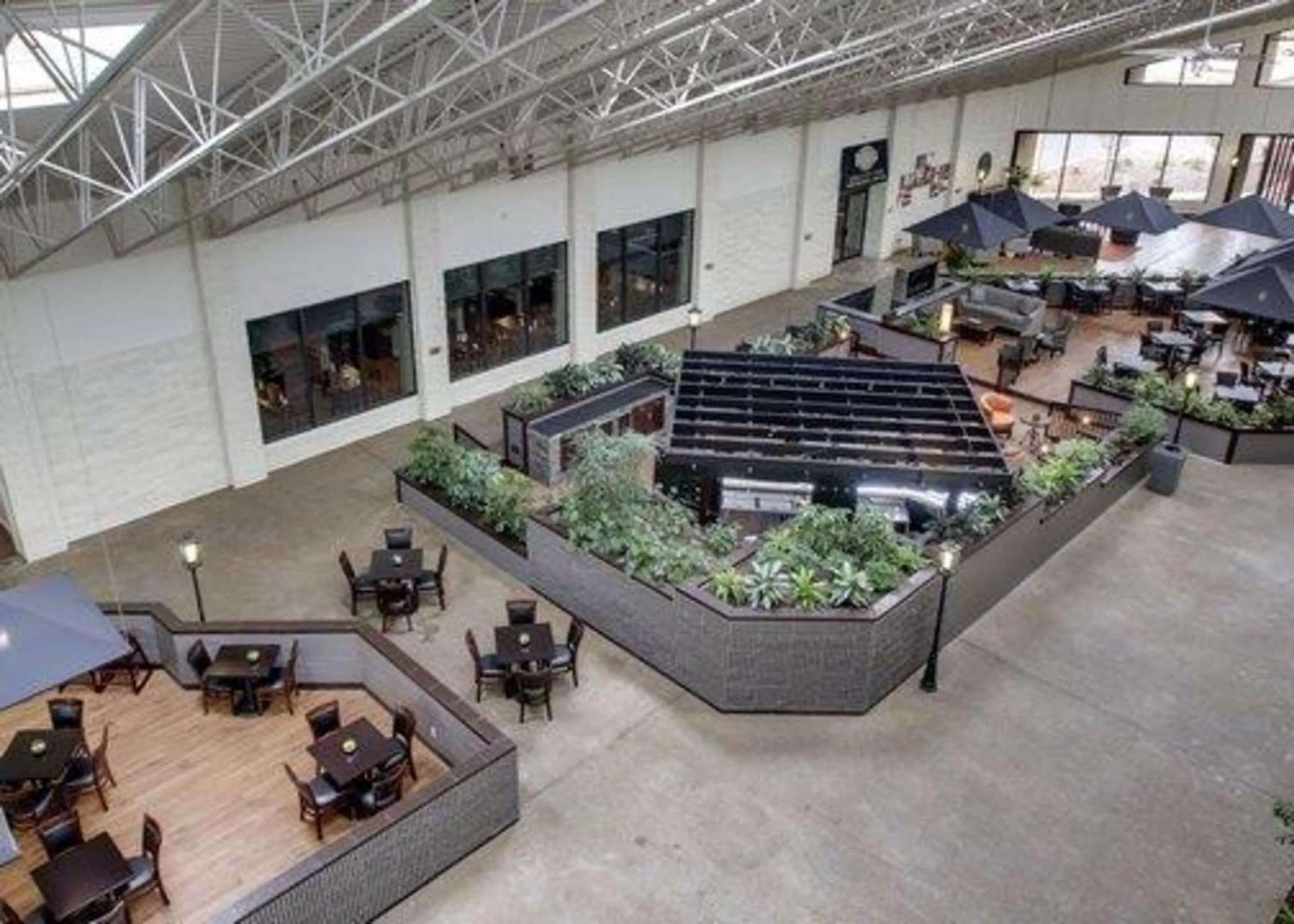 On site in The Atrium Hotel on Third