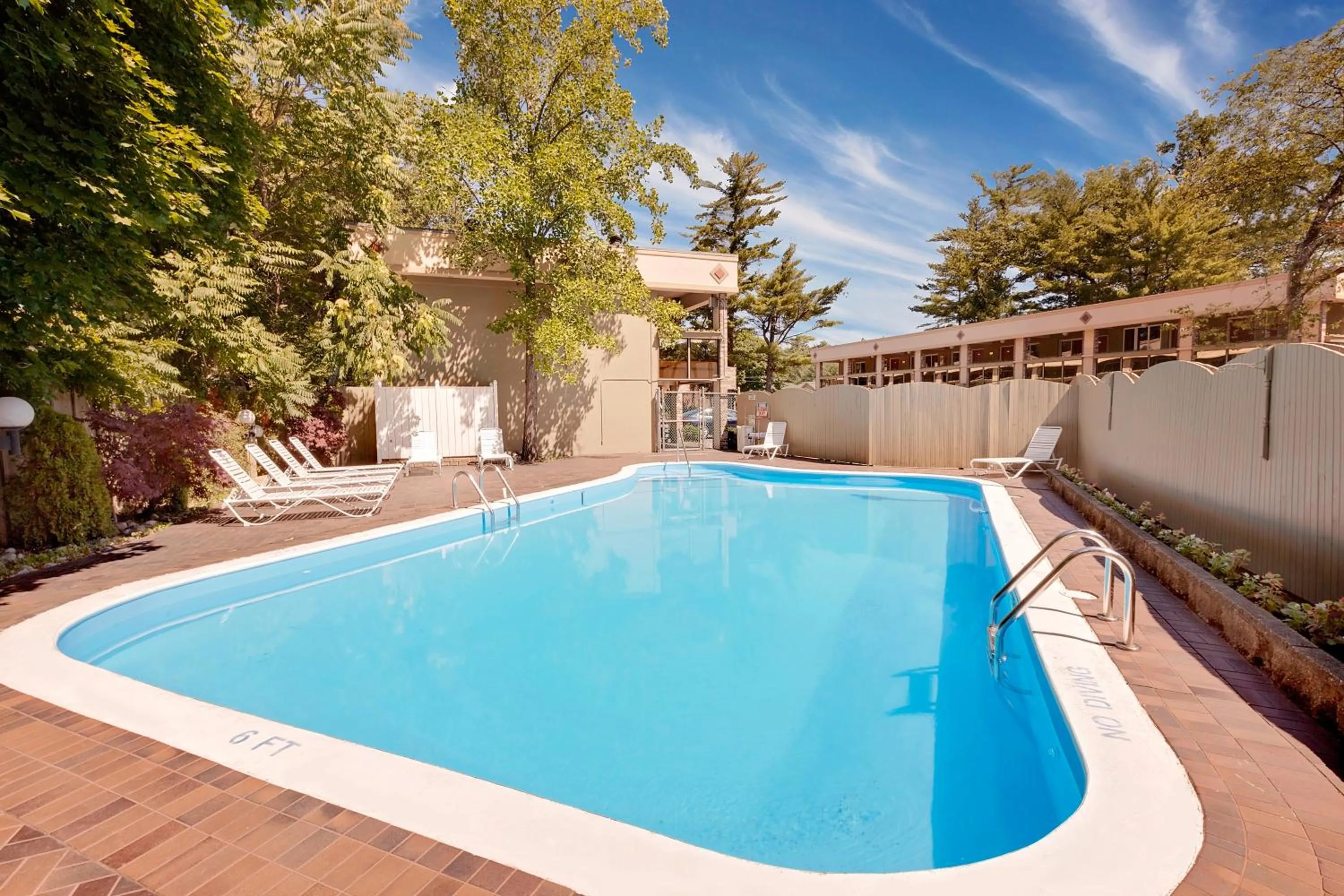 Swimming pool in Super 8 by Wyndham Traverse City