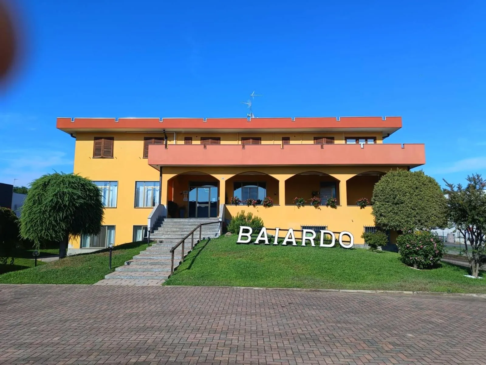 Property building in Hotel Baiardo