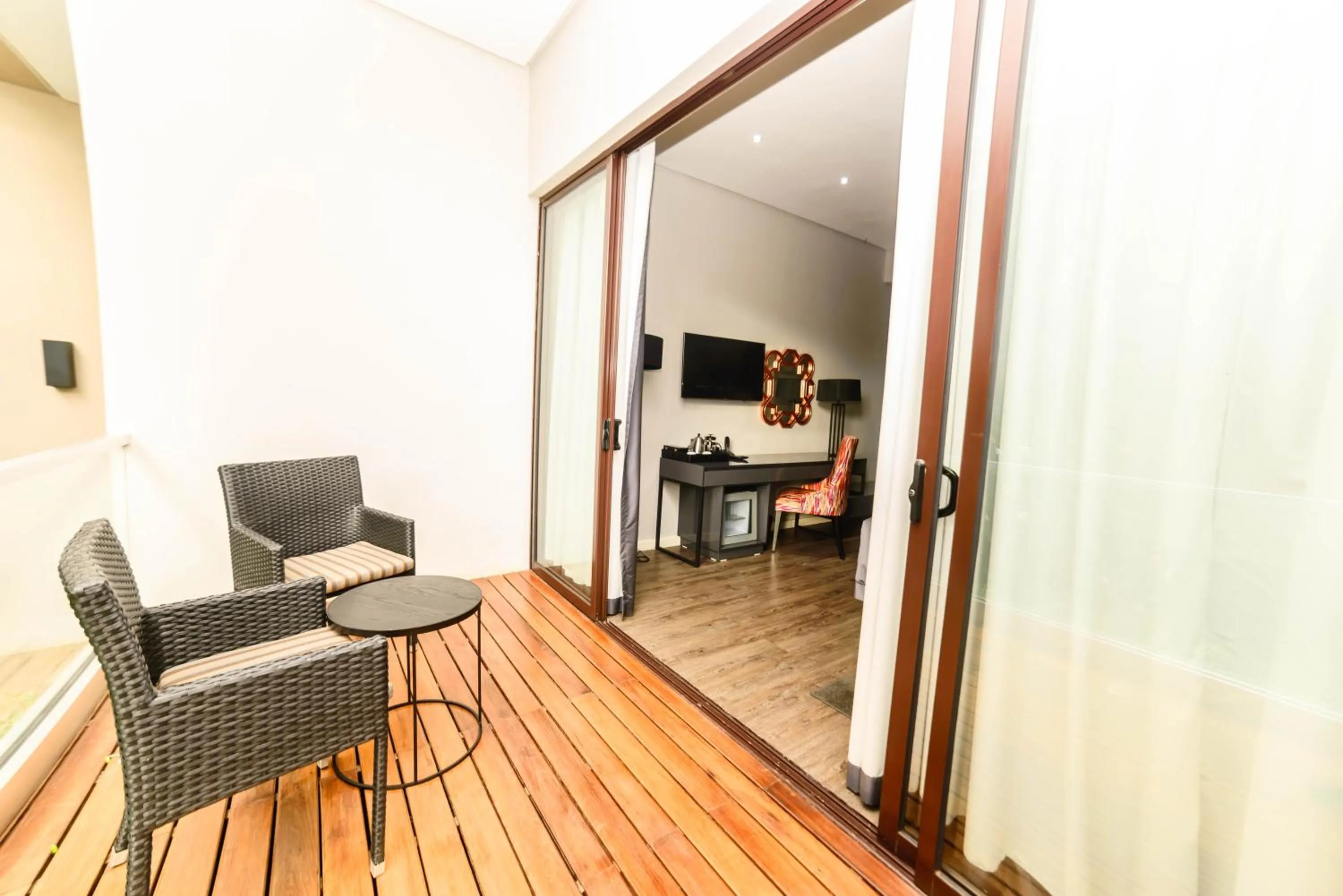 Balcony/Terrace in Le Elementos Boutique Hotel